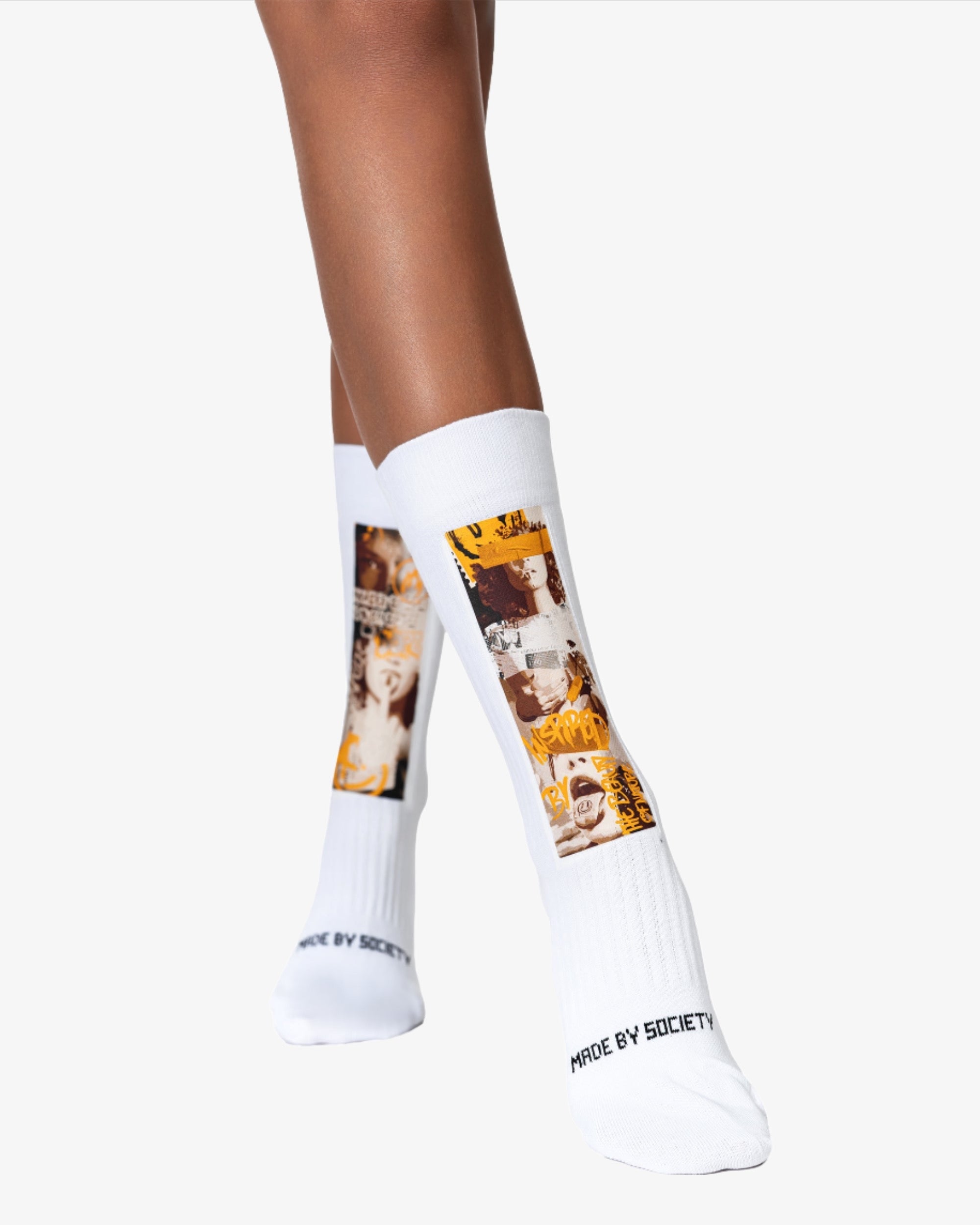 SOCKS WHITE (36-39) A12076