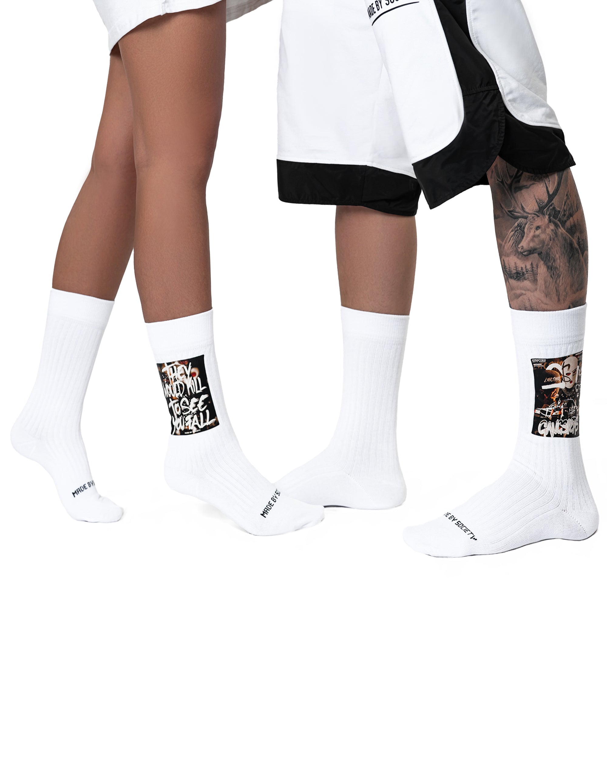 SOCKS WHITE (36-39) A12079