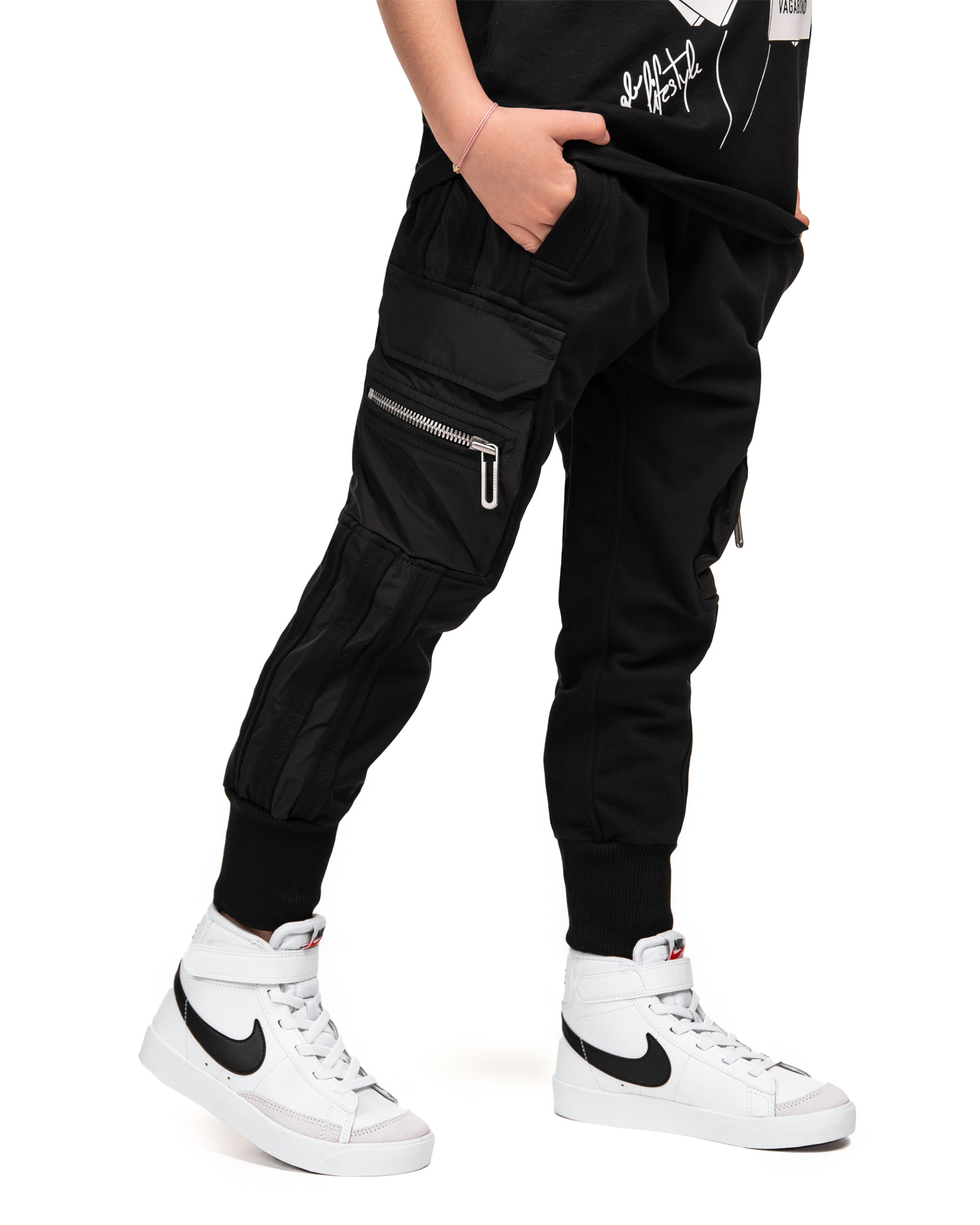 STRIPES CARGO TROUSERS - P33329