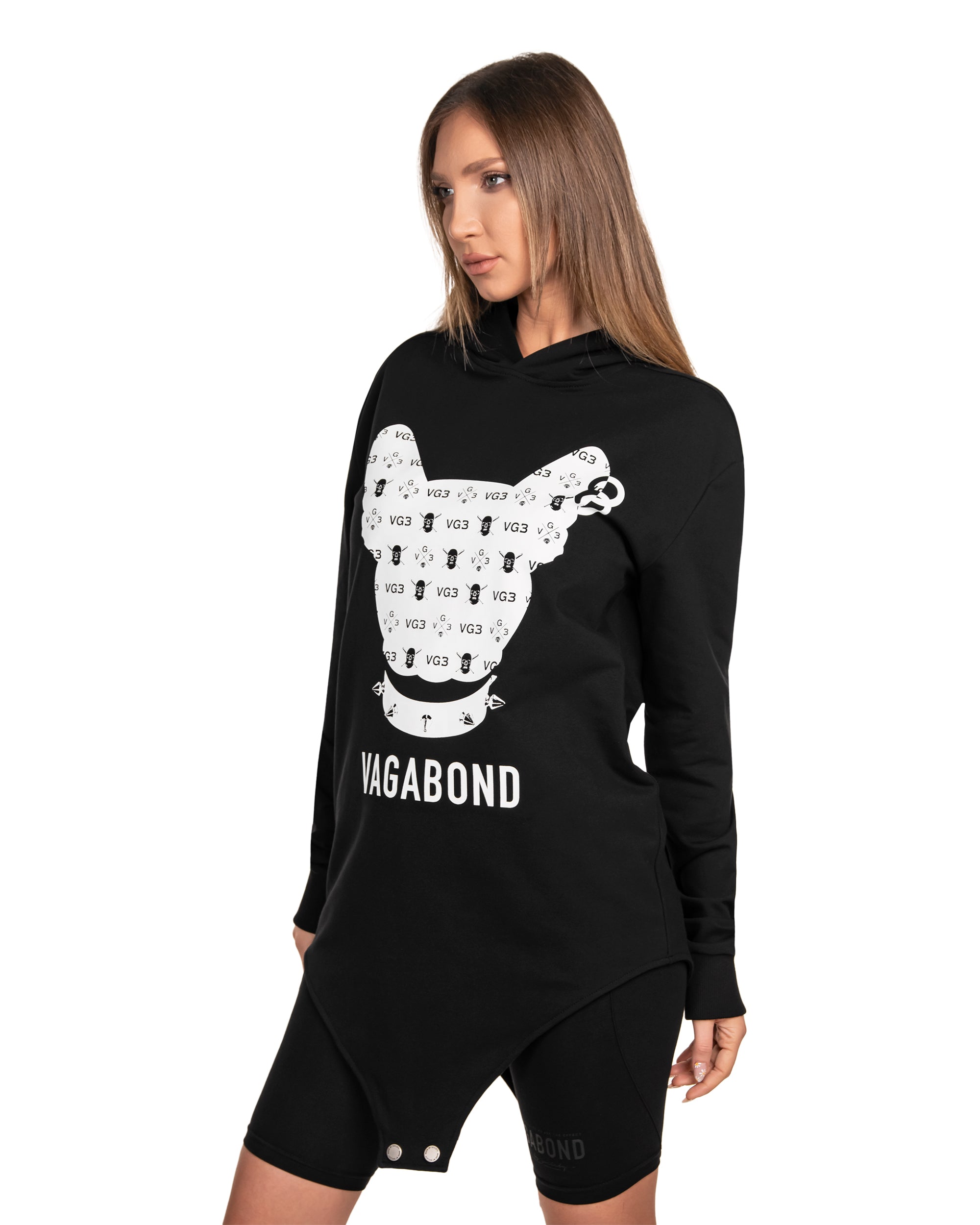 DOG LONGLINE HOODIE - H23396