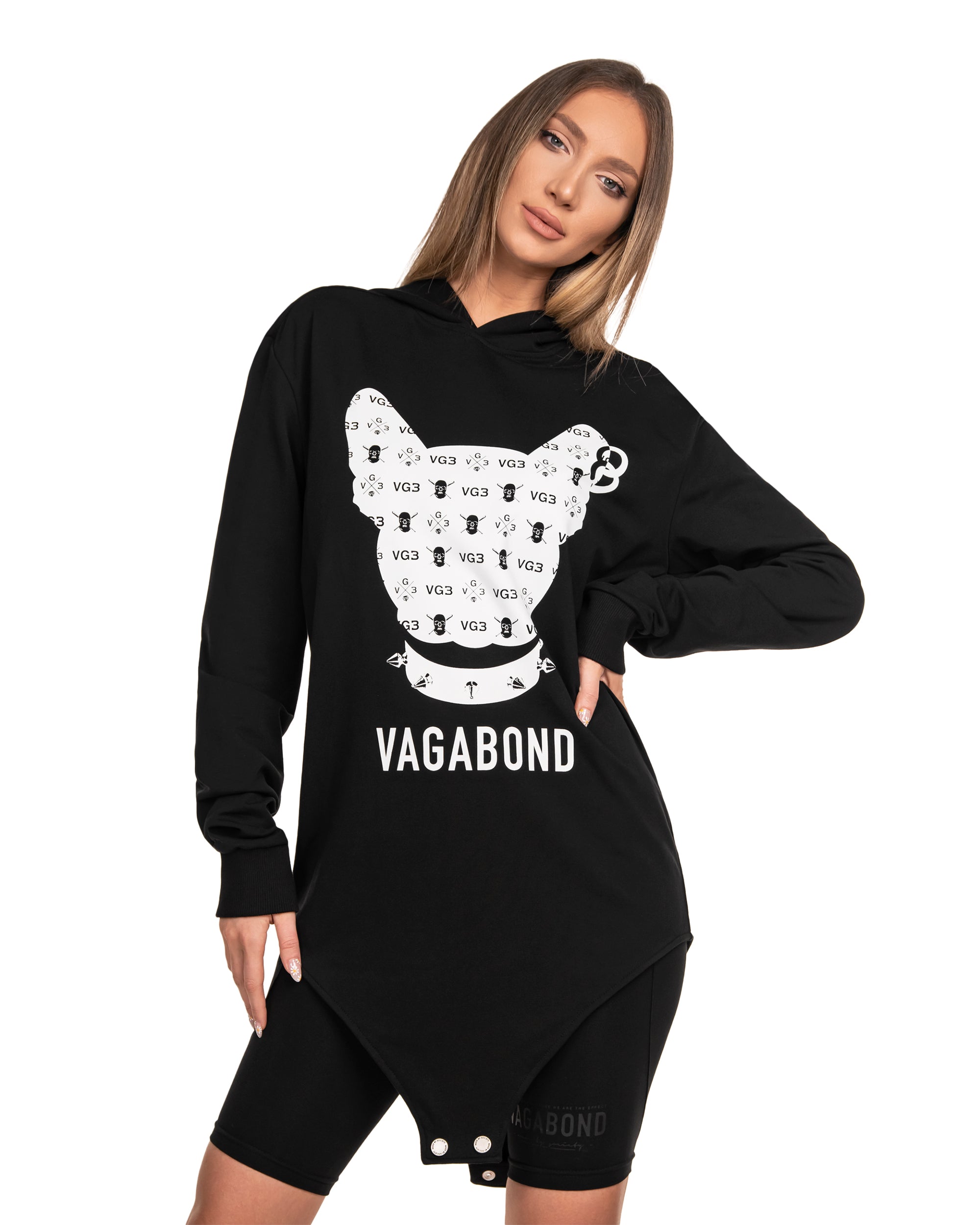 DOG LONGLINE HOODIE - H23396