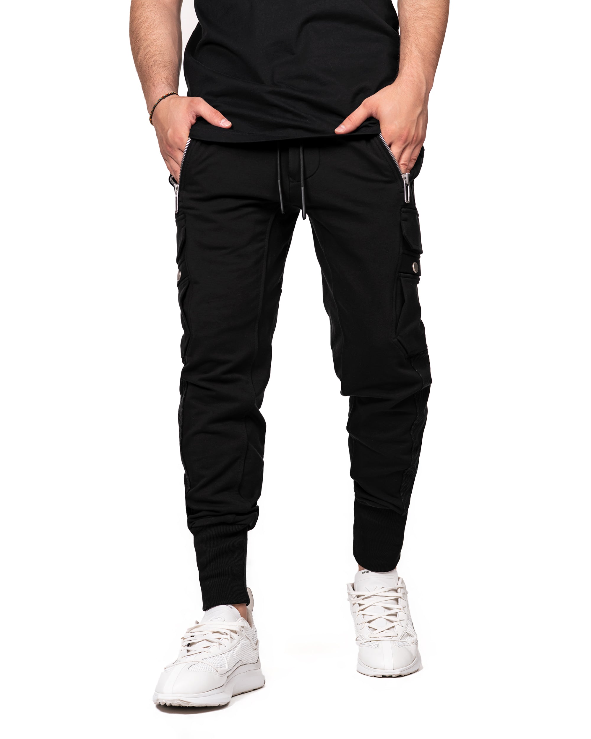 PRINTED CARGO TROUSERS - P12915