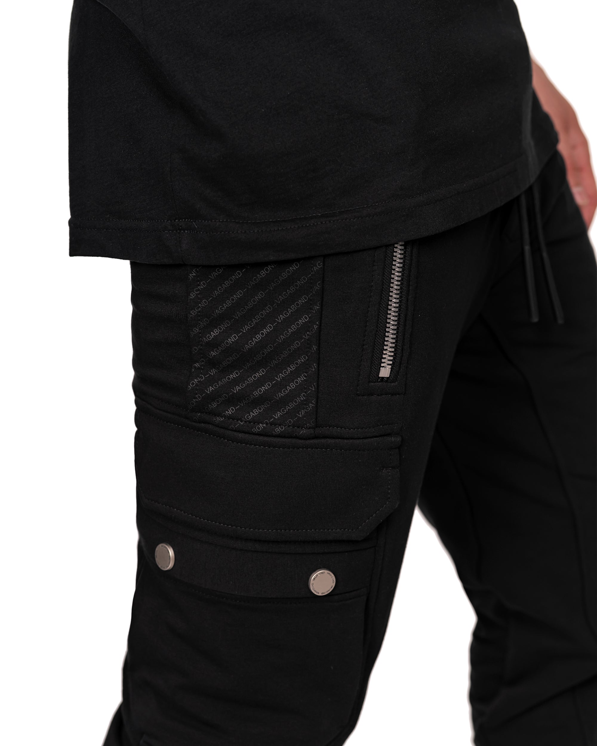 PRINTED CARGO TROUSERS - P12915