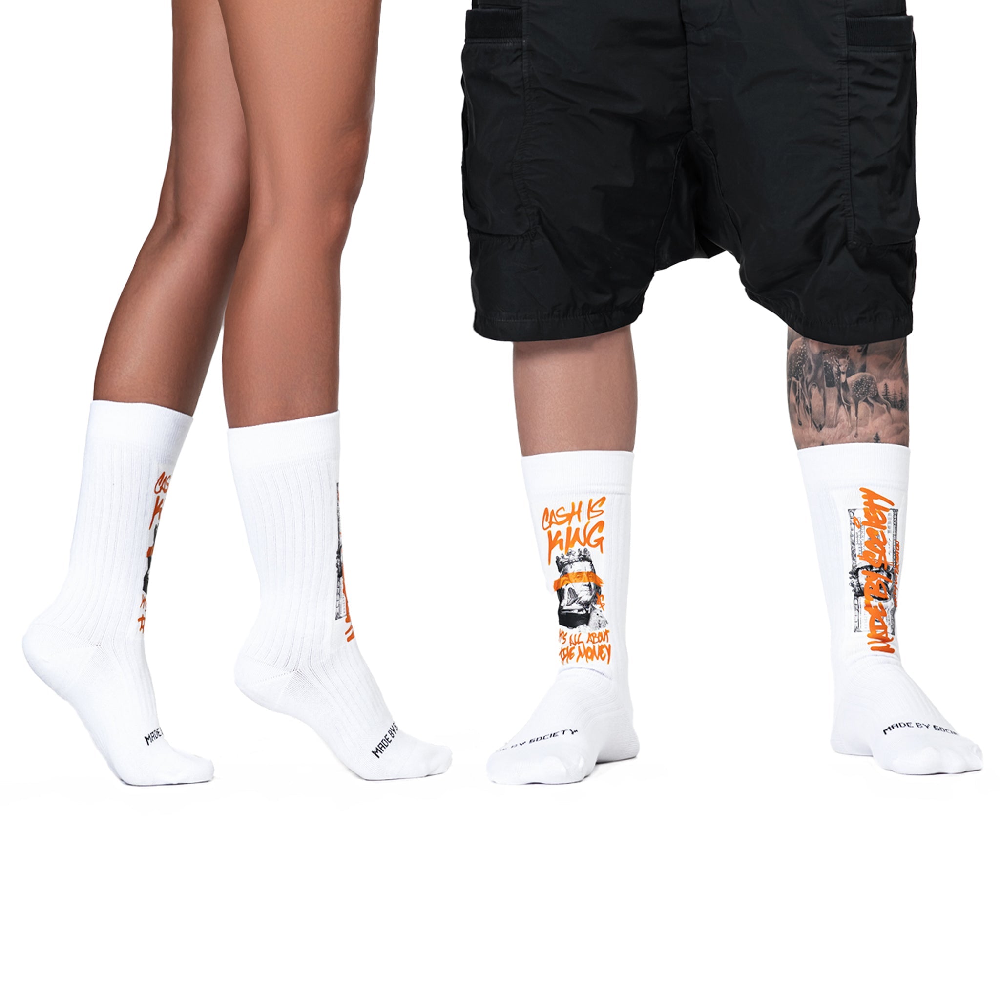 SOCKS  WHITE (36-39) 80%COTTON 18%POLIAMIDA 2%ELASTAN A12068