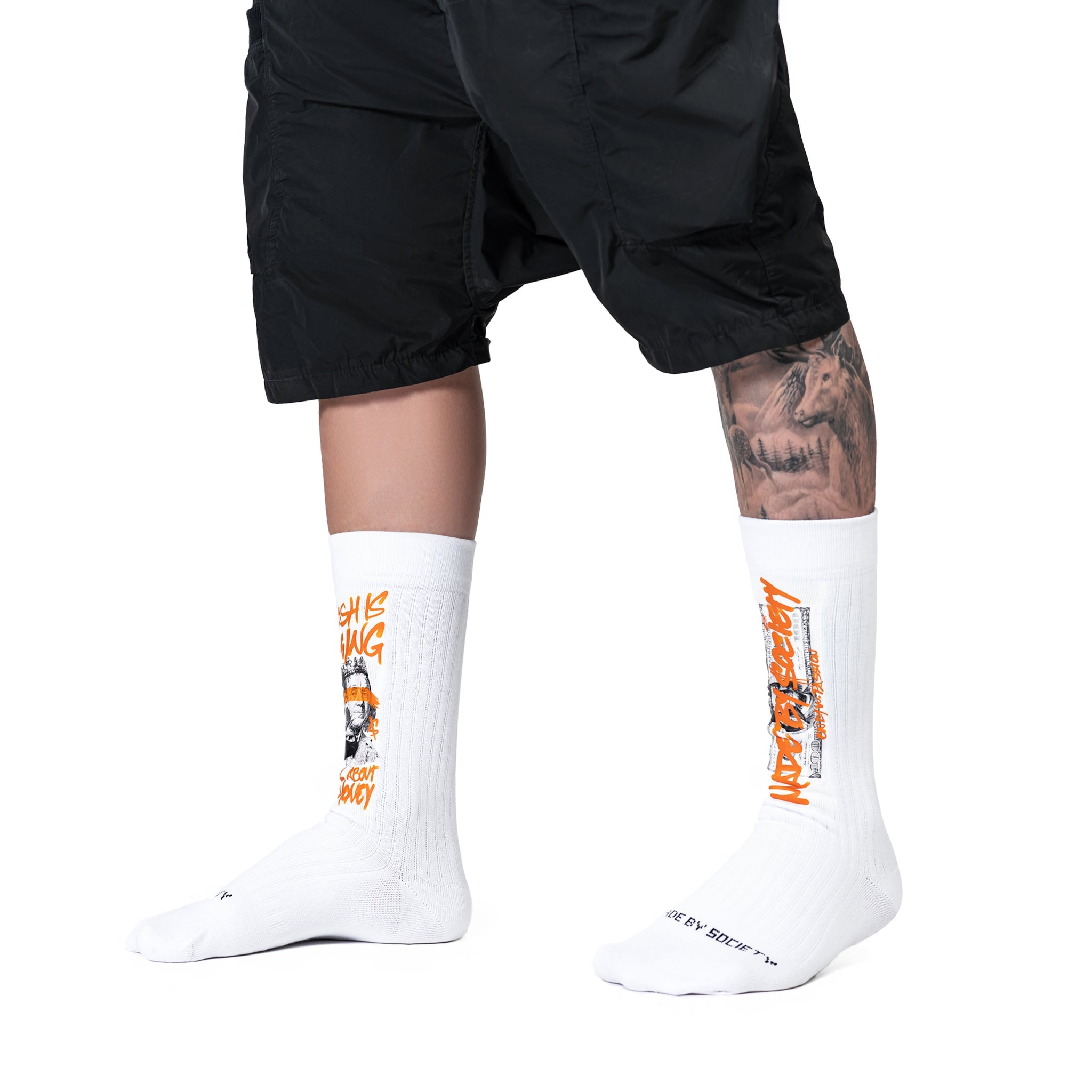 SOCKS  WHITE (36-39) 80%COTTON 18%POLIAMIDA 2%ELASTAN A12068