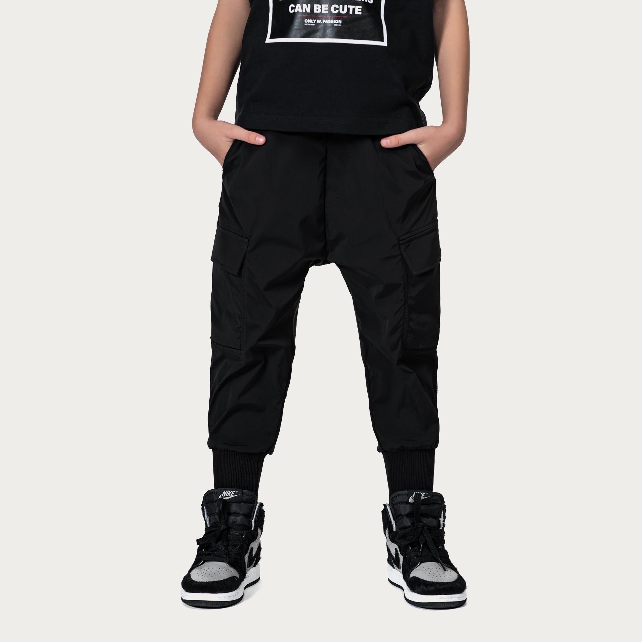 Patch cargo pants - P34177