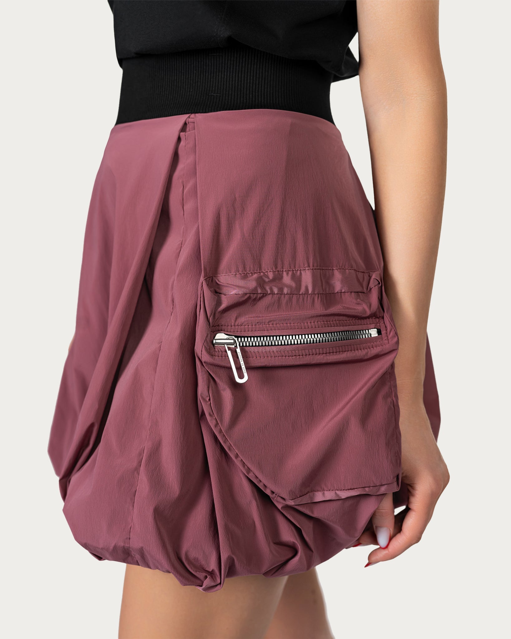 Crinoline short skirt - F24354