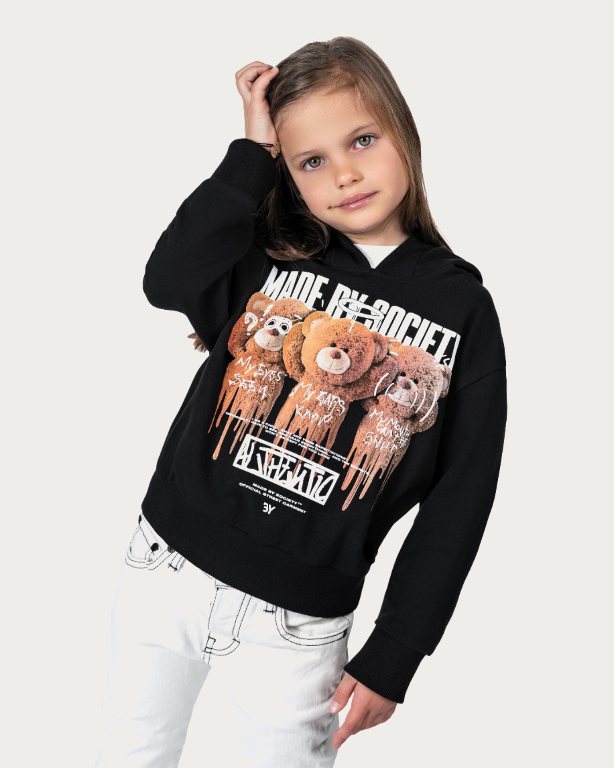 Three wise bears hoodie - H34197