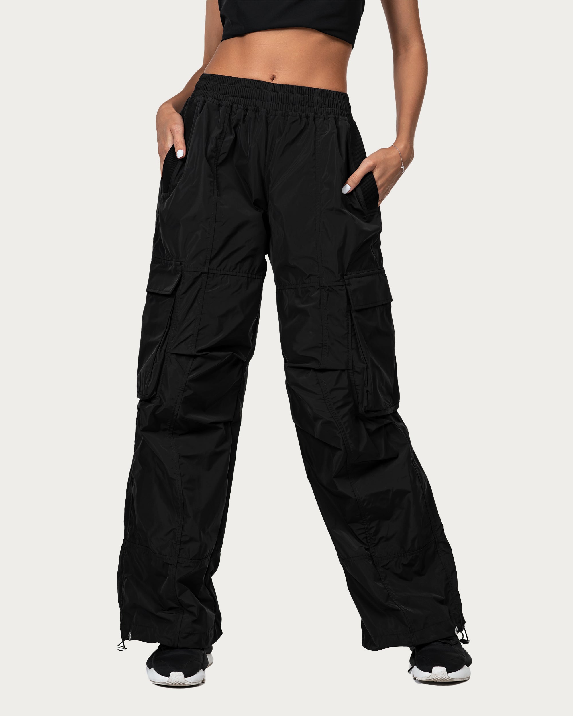 Flare cargo pants - P24430