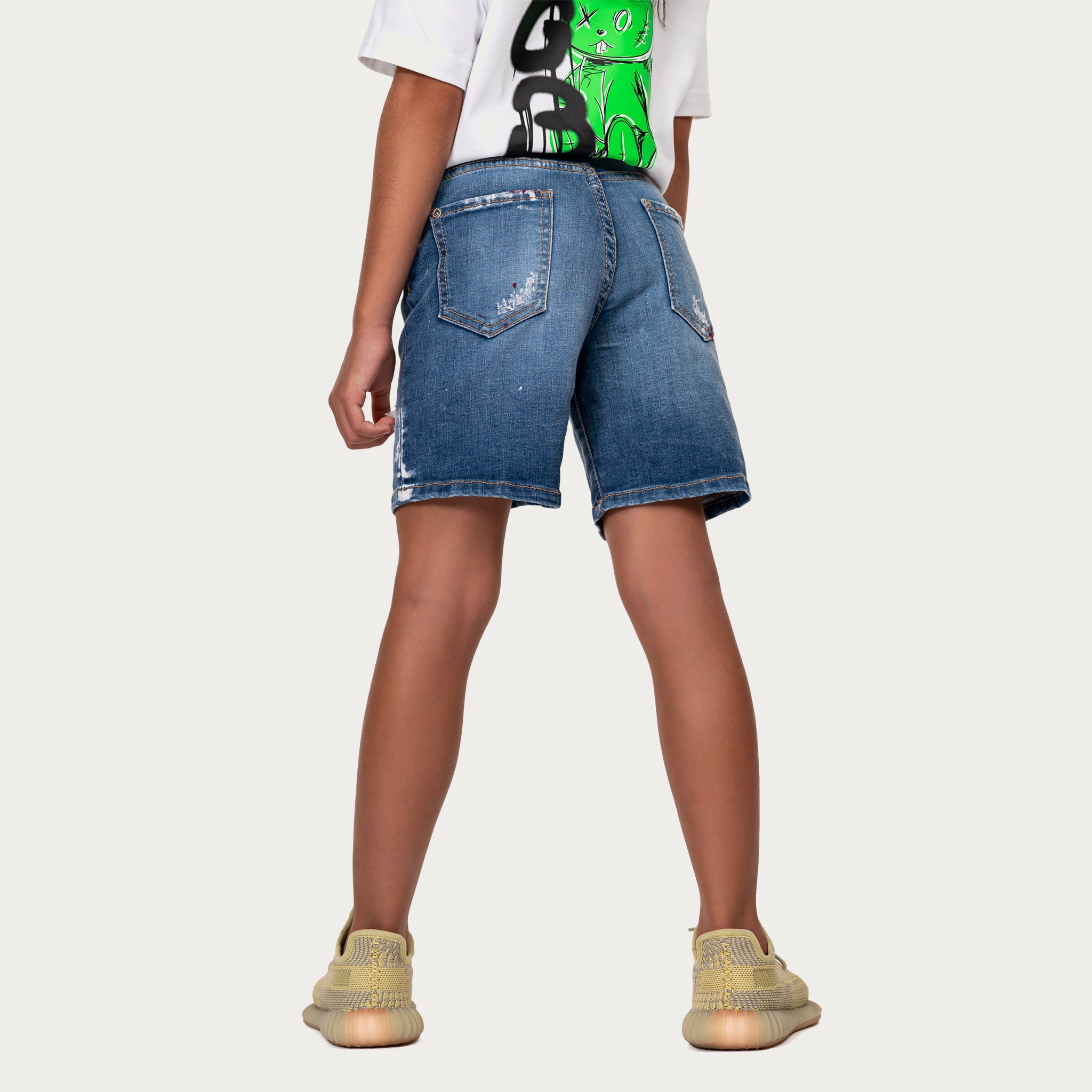 Denim Bermuda Shorts - B33740
