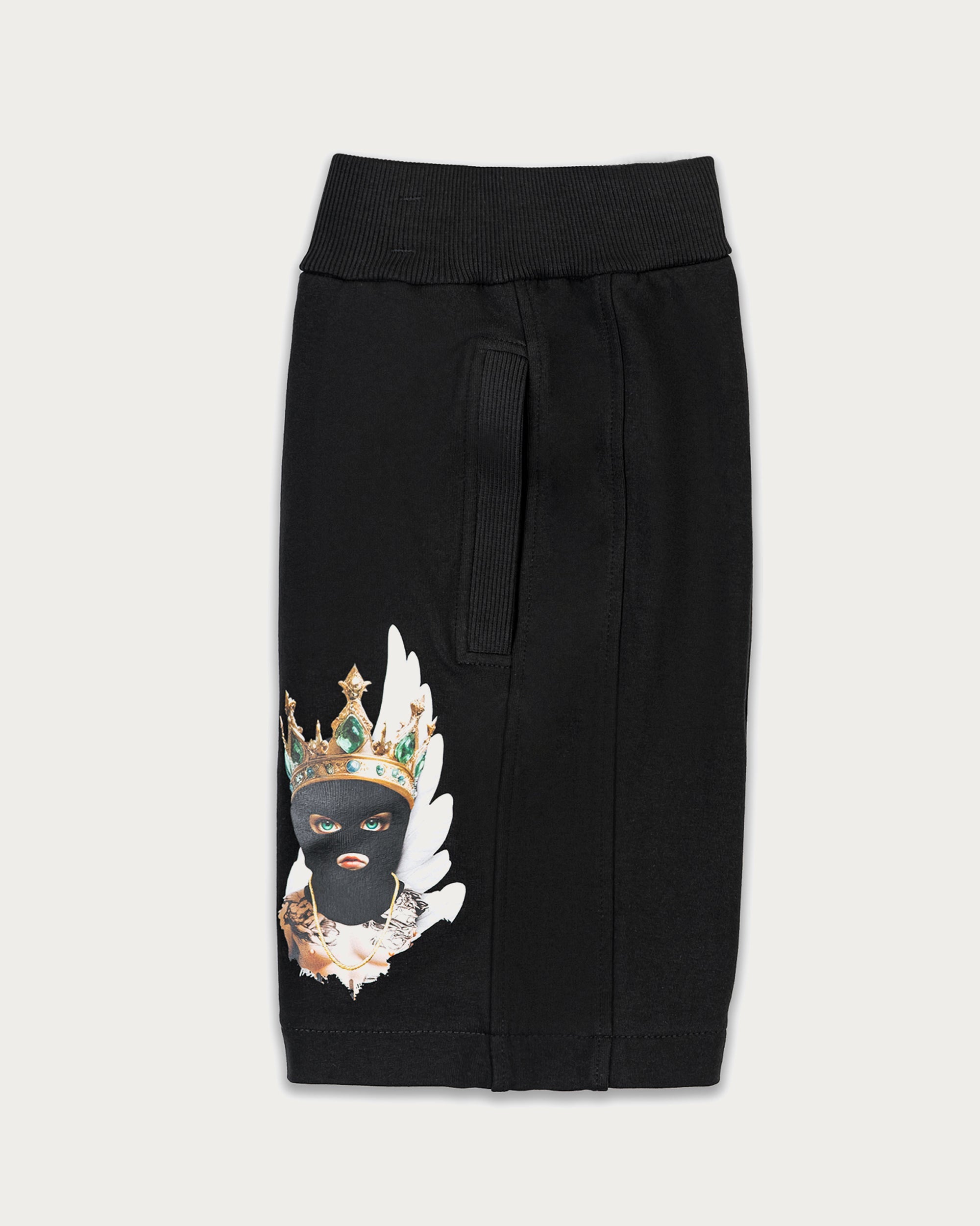 "Saint or Sinner" Bermuda Shorts - B35536