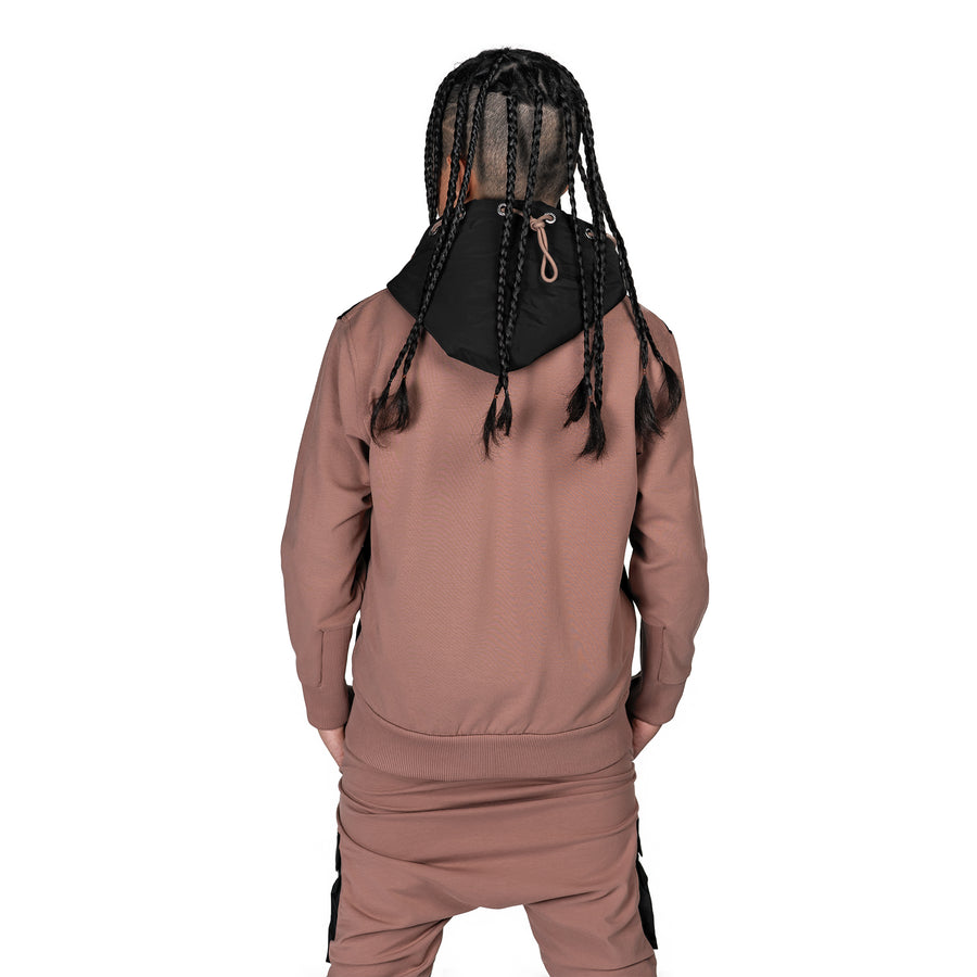 HOODIE KNITWEAR WITH POLYESTER H34725