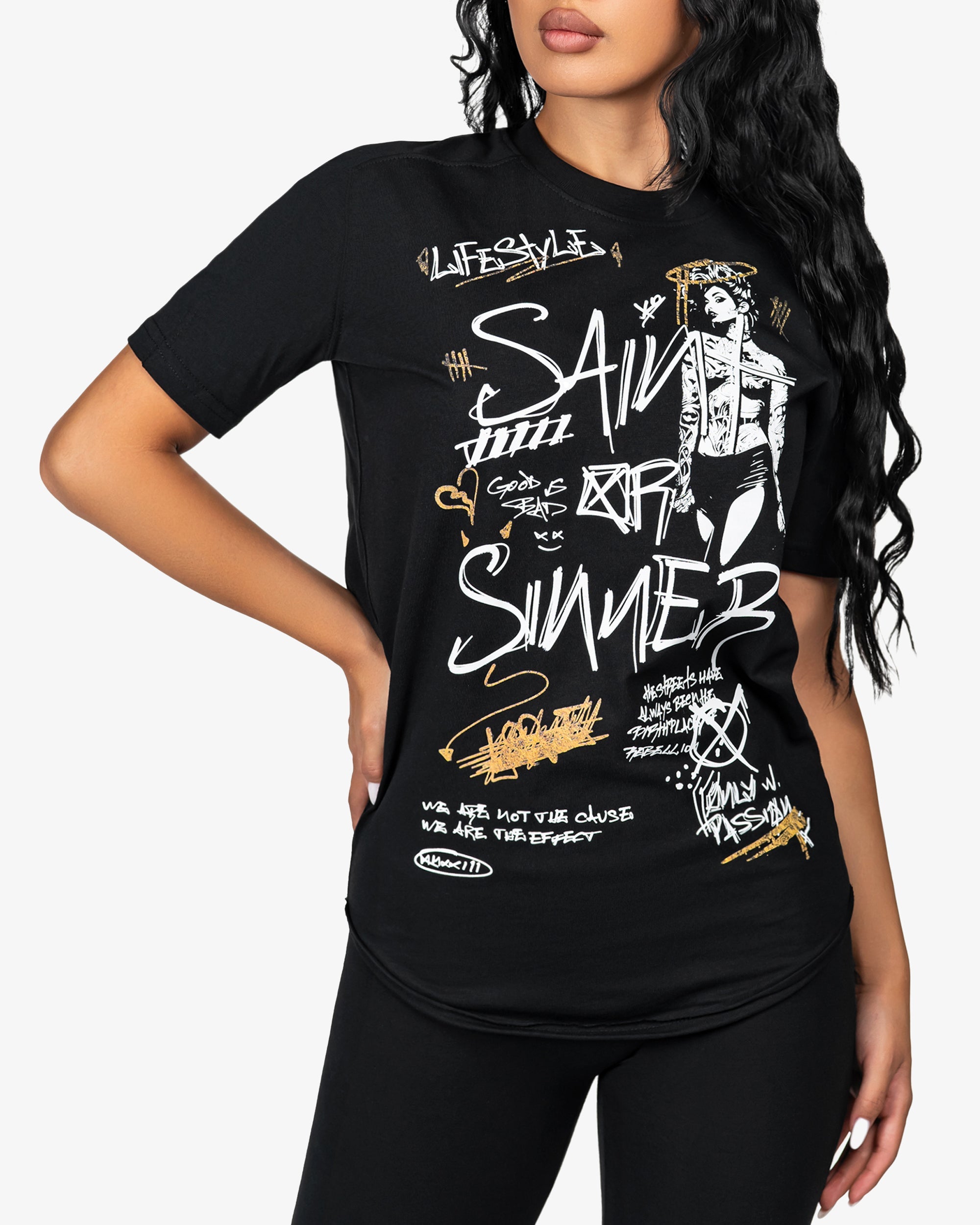 Saint or sinner t-shirt - T24833