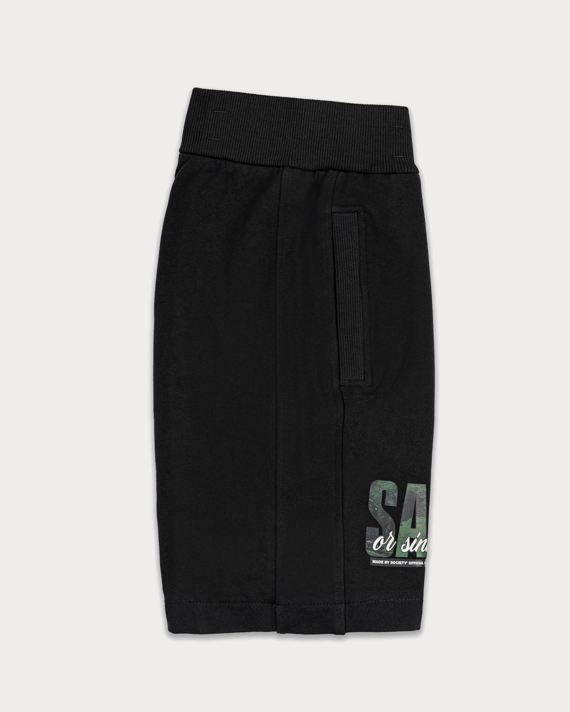 "Saint or Sinner" Bermuda Shorts - B35536