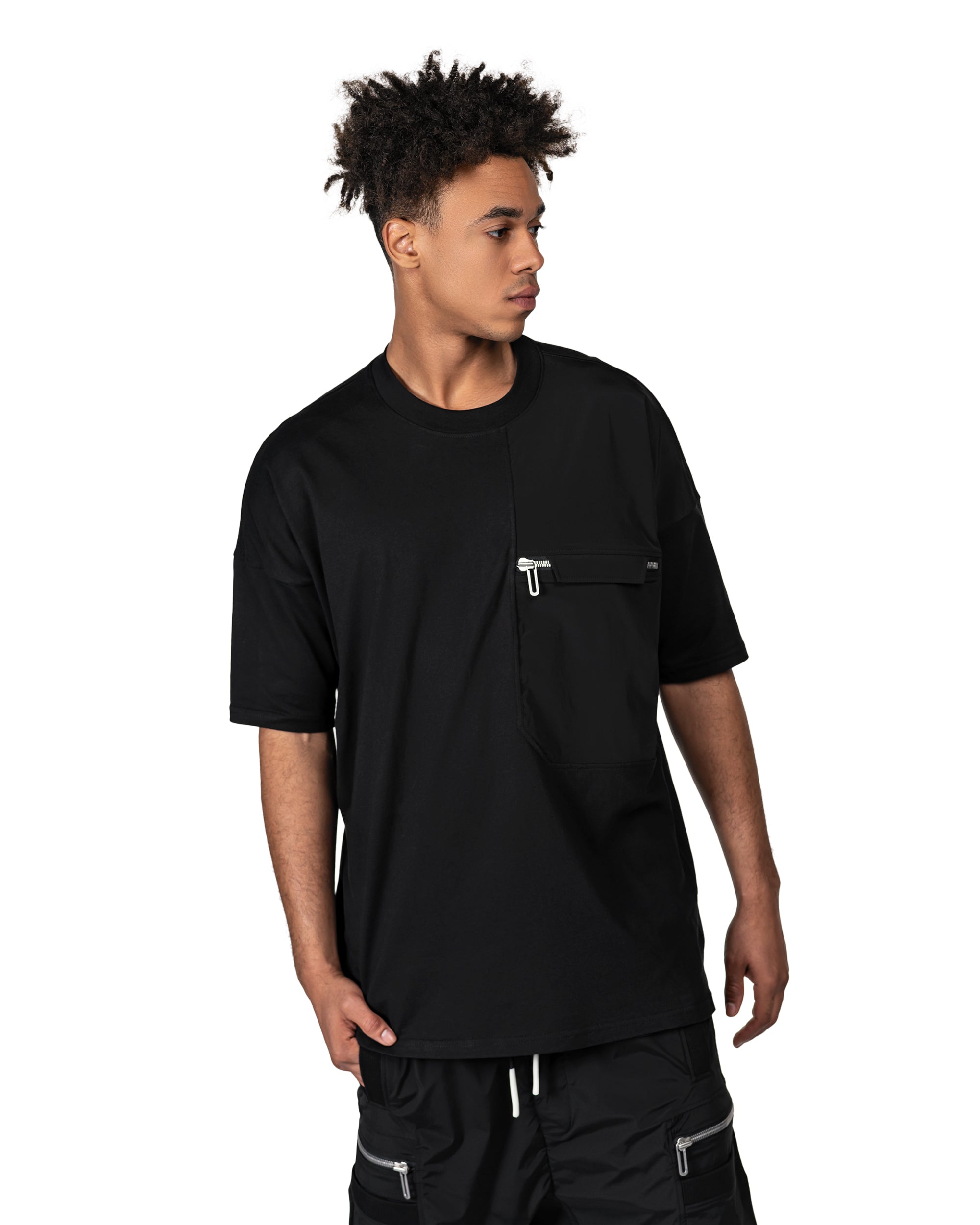 Zip pocket t-shirt - T14424