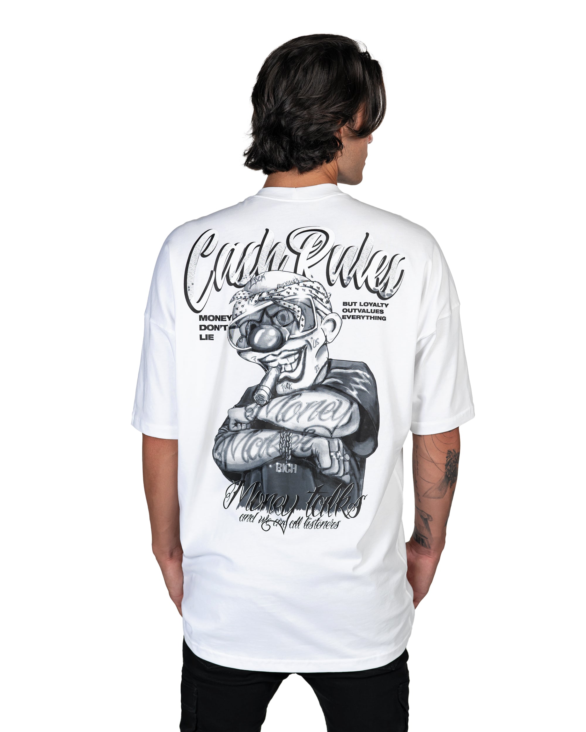 Cash rules t-shirt - T14630