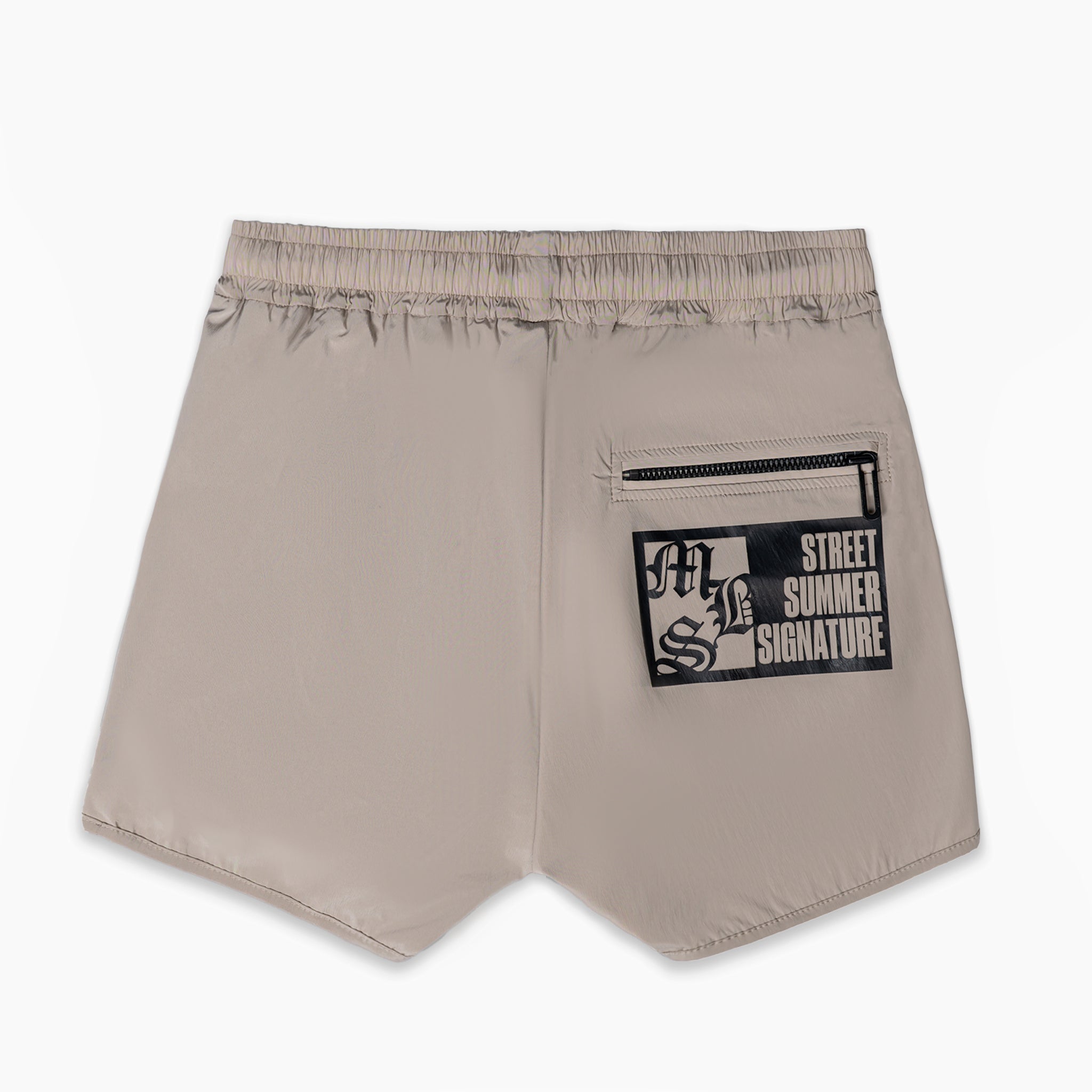 BRANDED BEACH SHORTS - B15413