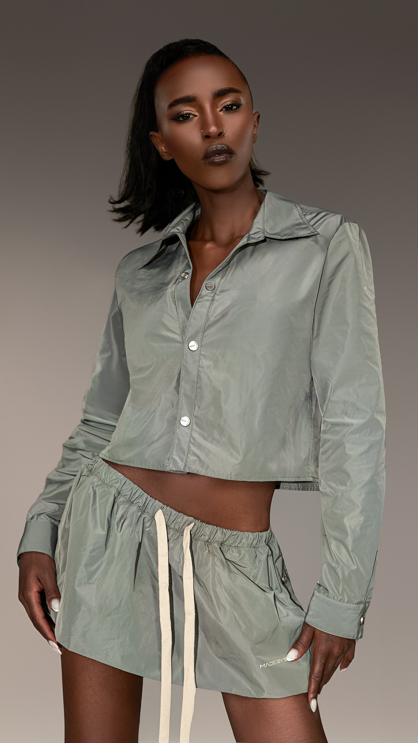 Cropped Shirt - C26358