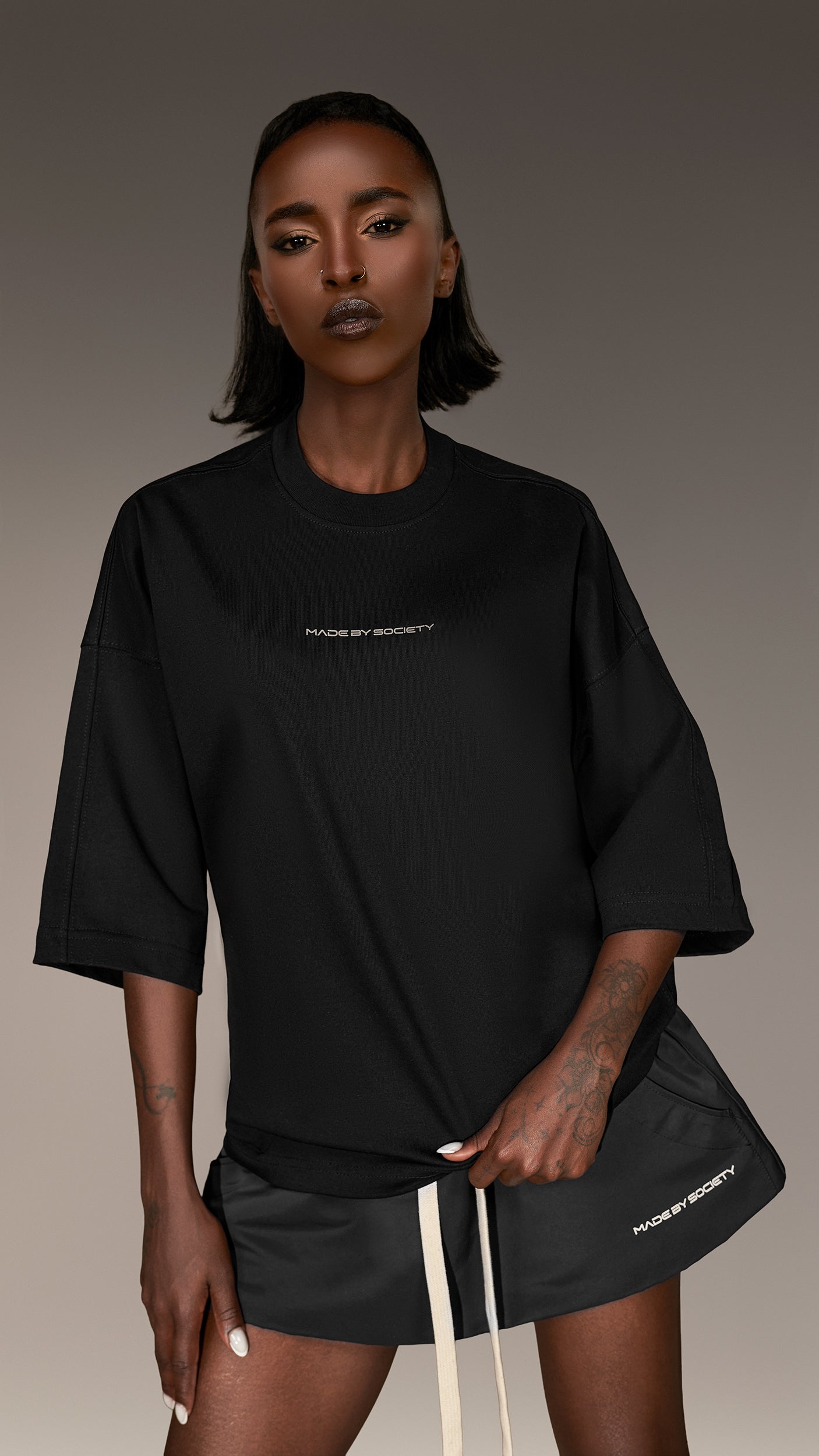Oversized T-shirt "Out of My League" - T26332