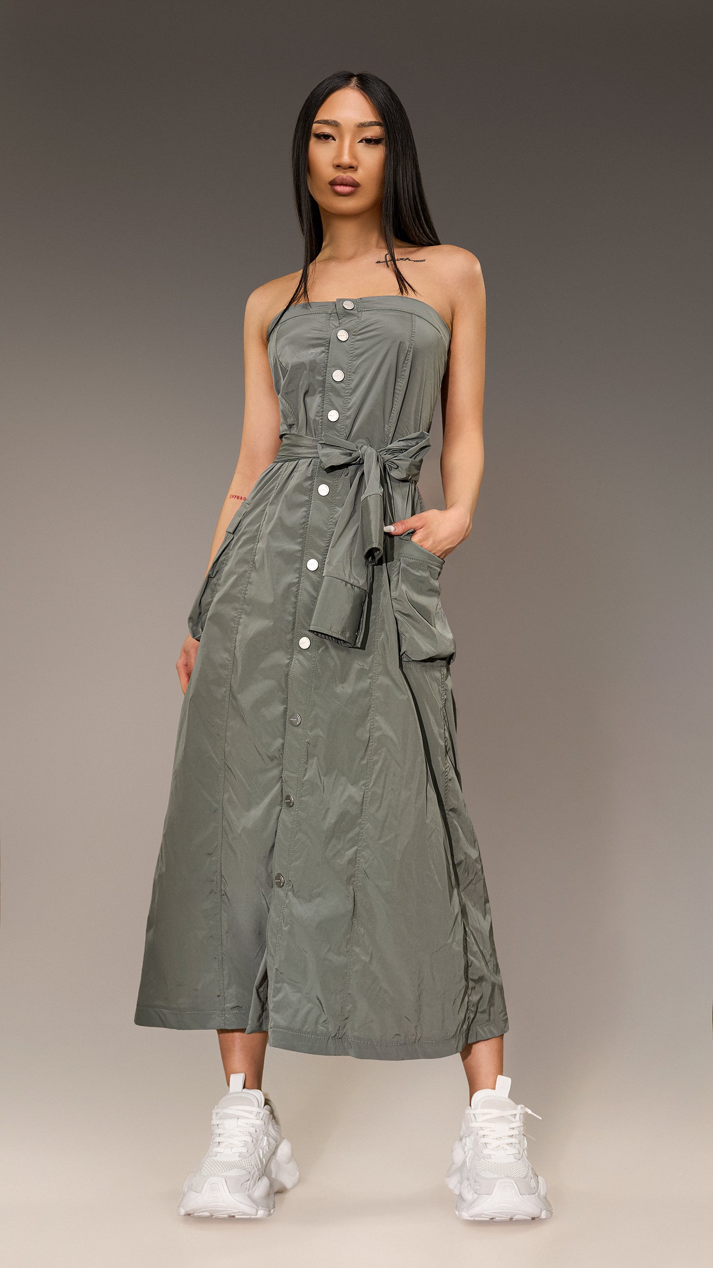 Dress with Snaps Made by Society - D26291