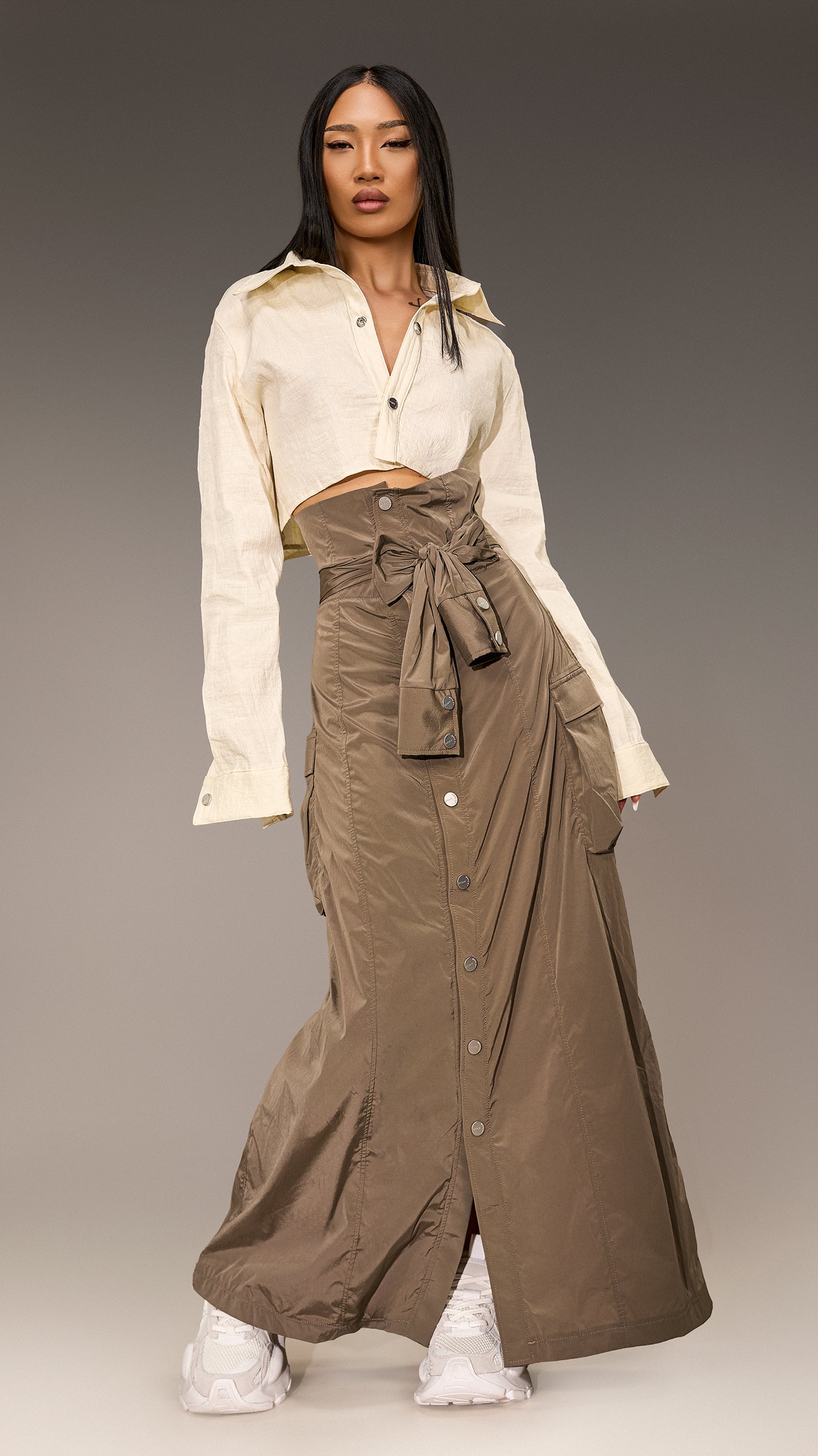 Made by Society Cargo Skirt - F26297