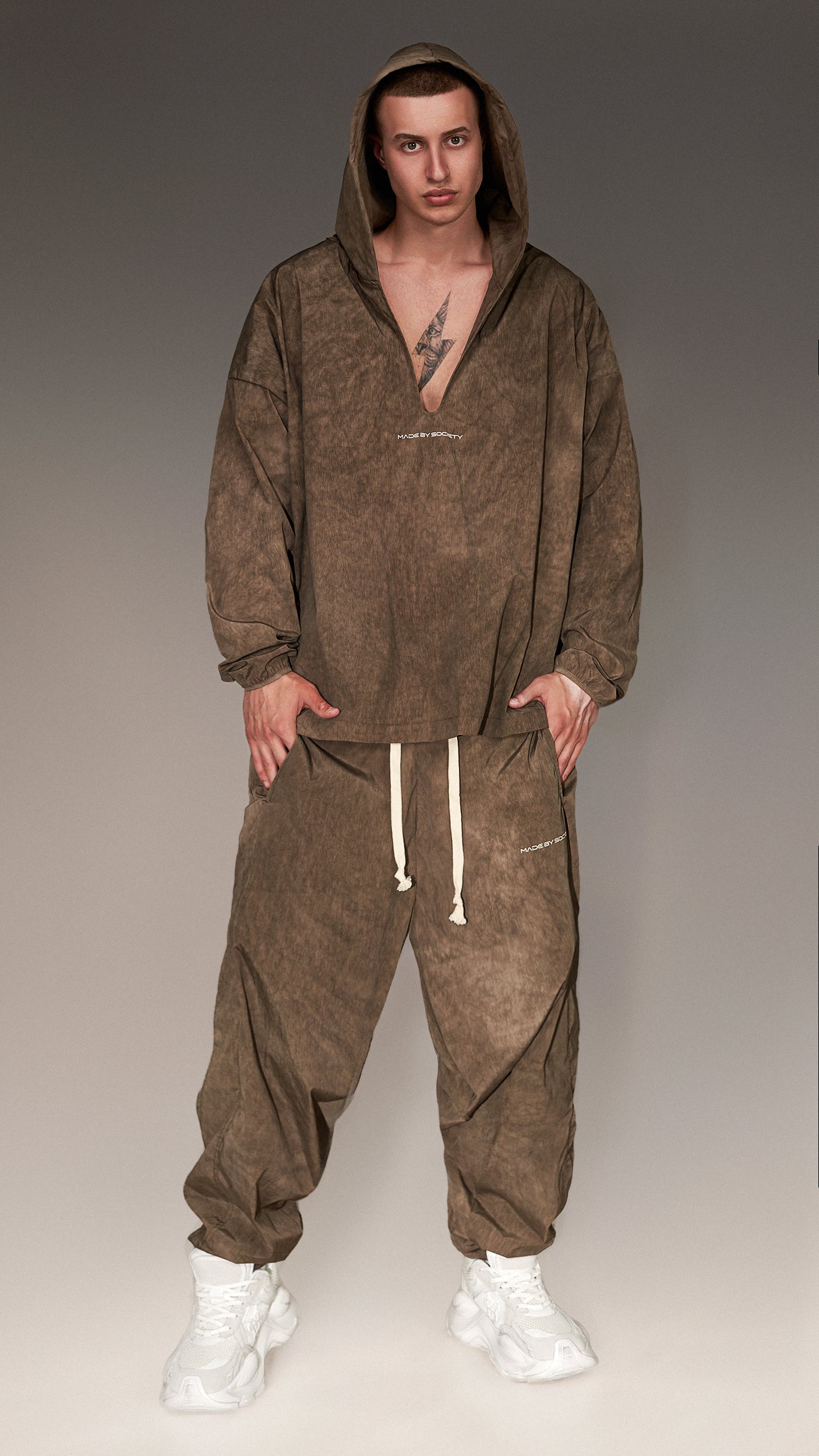 Low-cut Hoodie - H16320