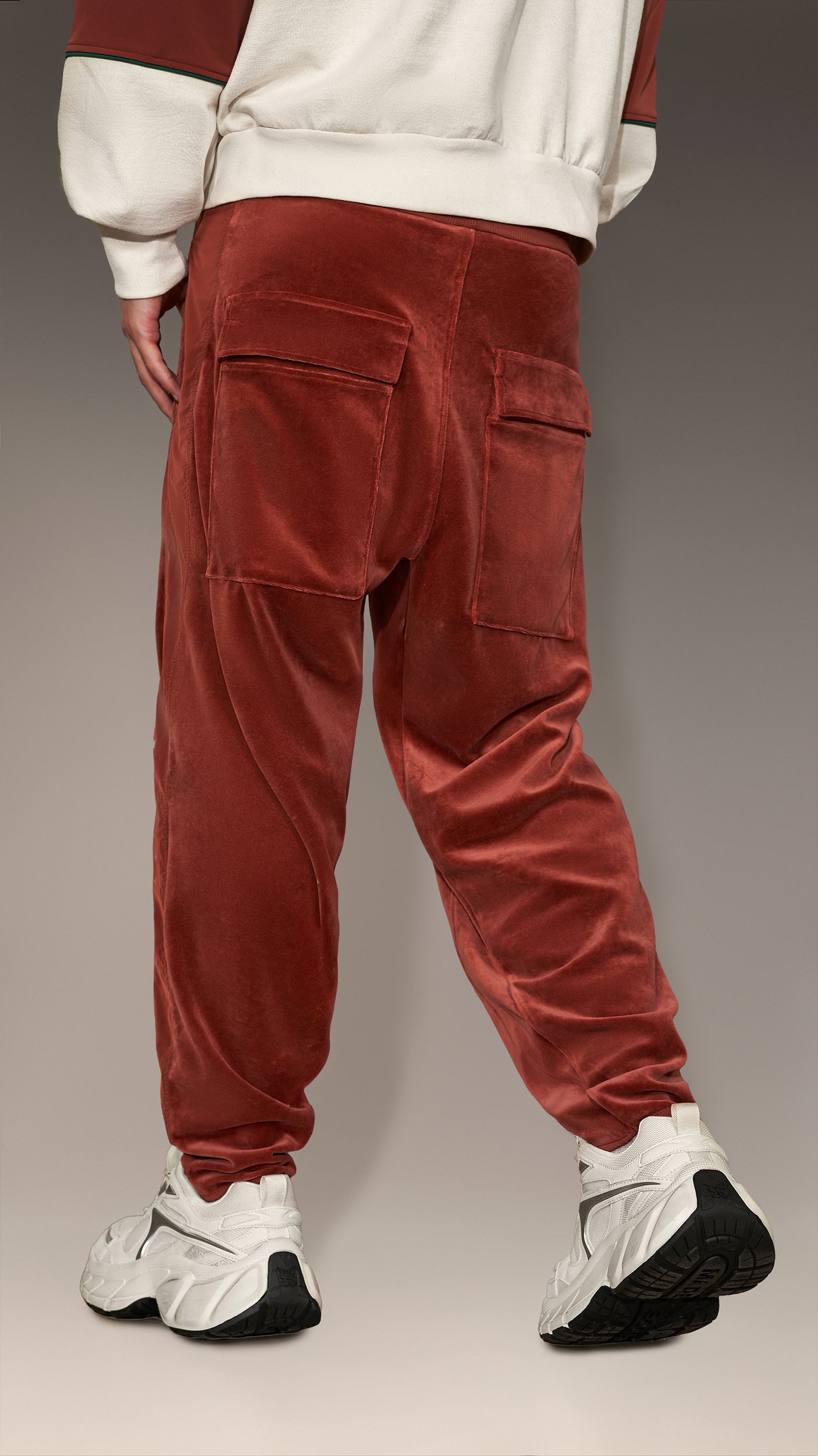 Made by Society Velvet Trousers - P16790