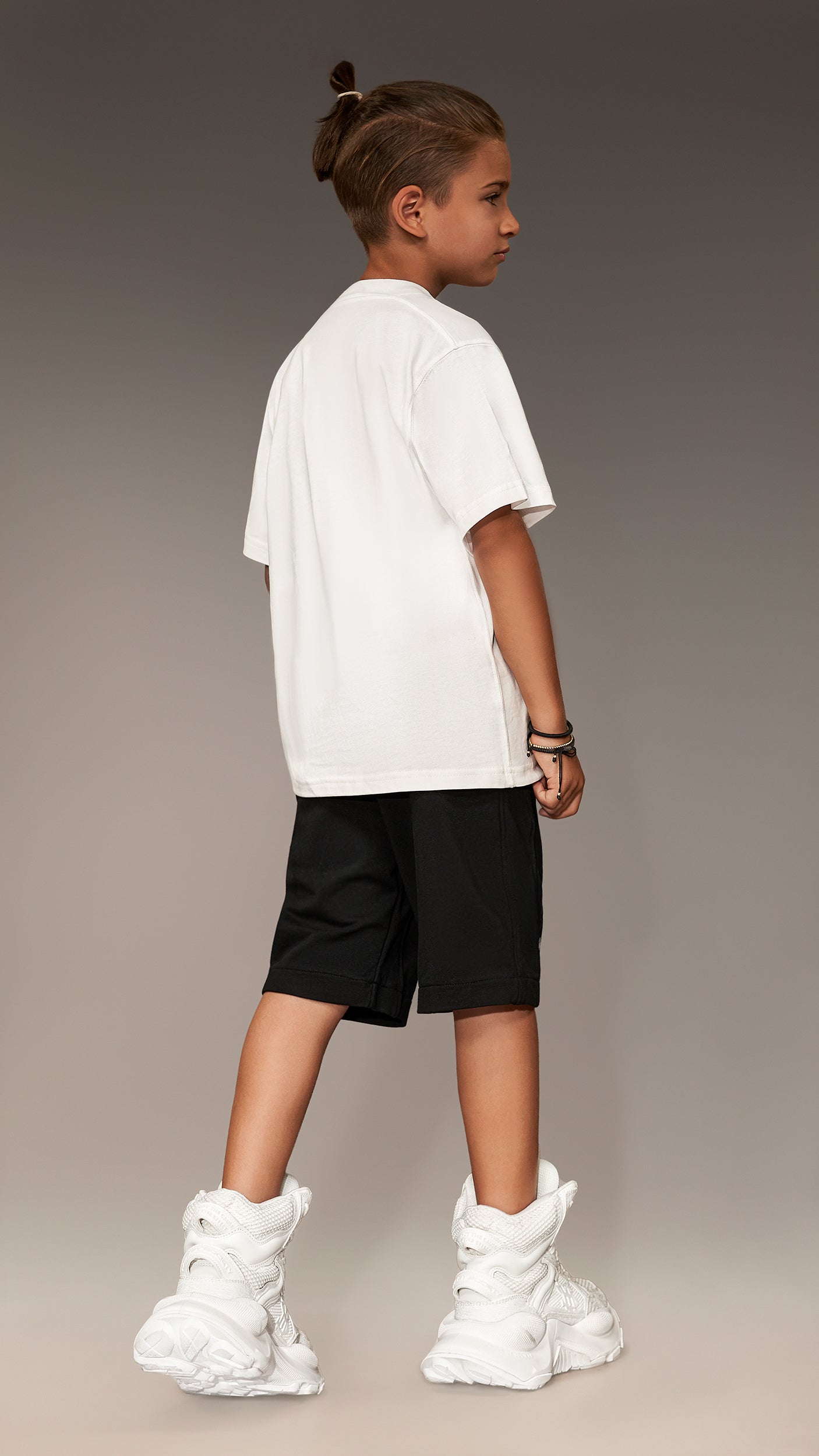 "Saint or Sinner" Bermuda Shorts - B35536