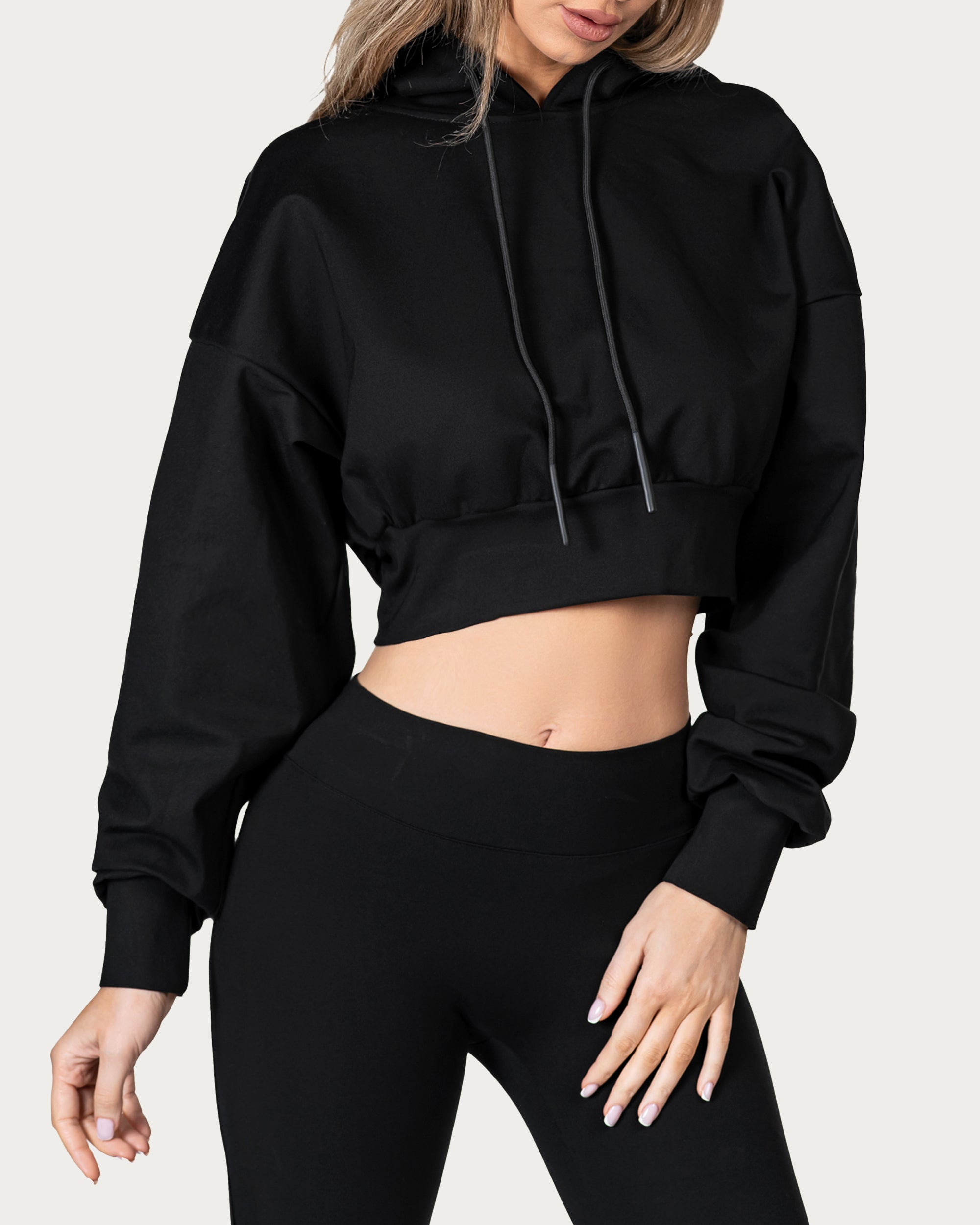 Heavy crop hoodie - H24226