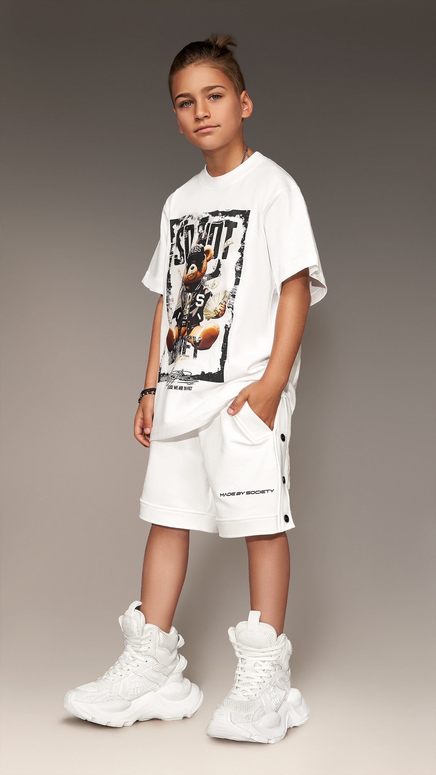 Studded Shorts - B36549