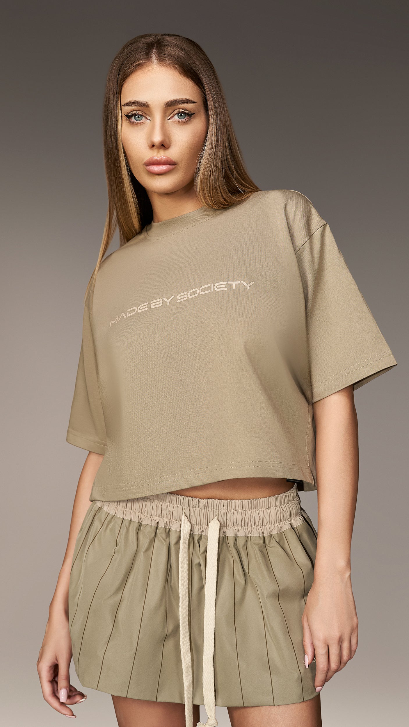 Cropped T-Shirt - T26607