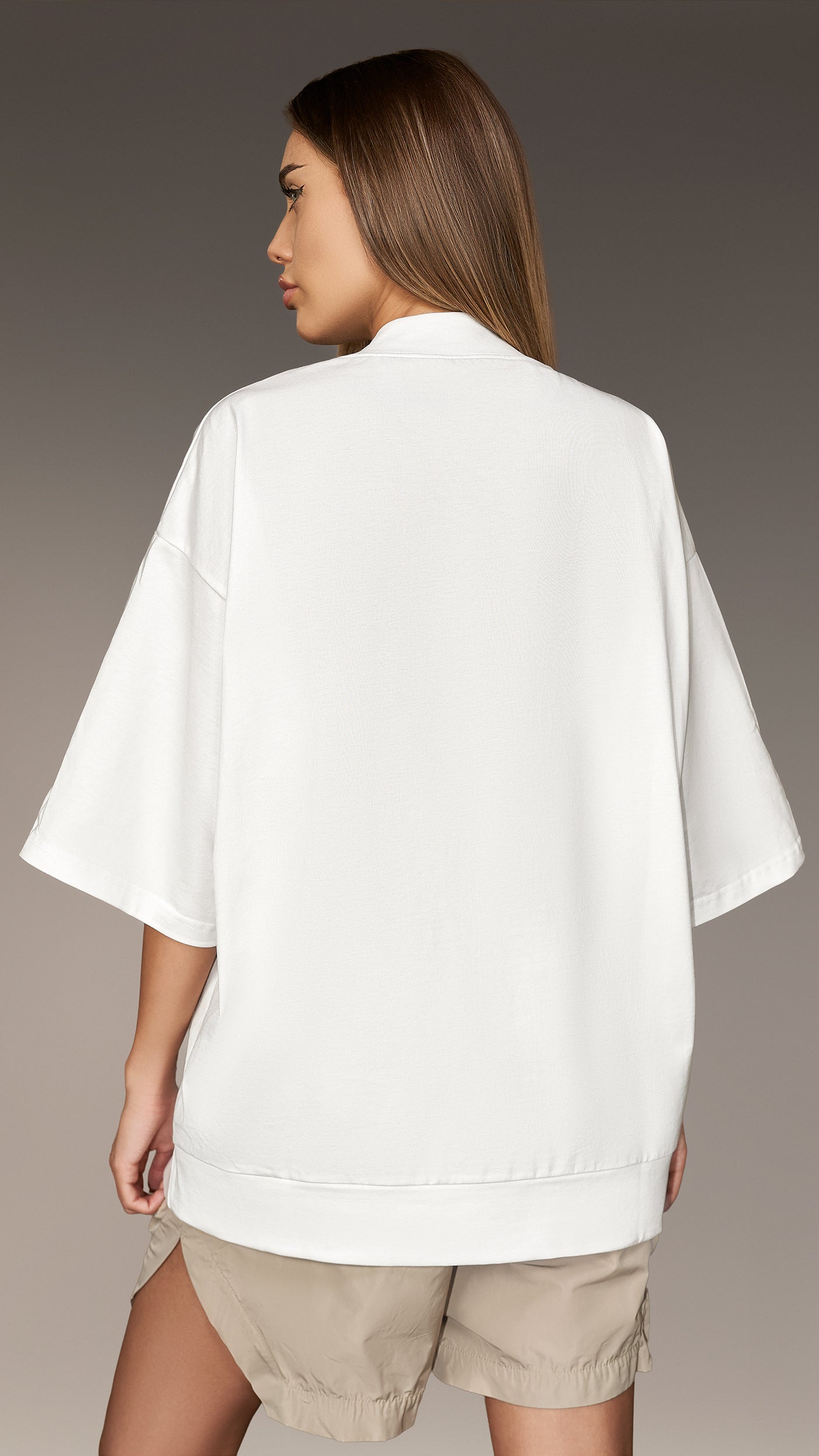 Oversized T-shirt Made by Society - T26636