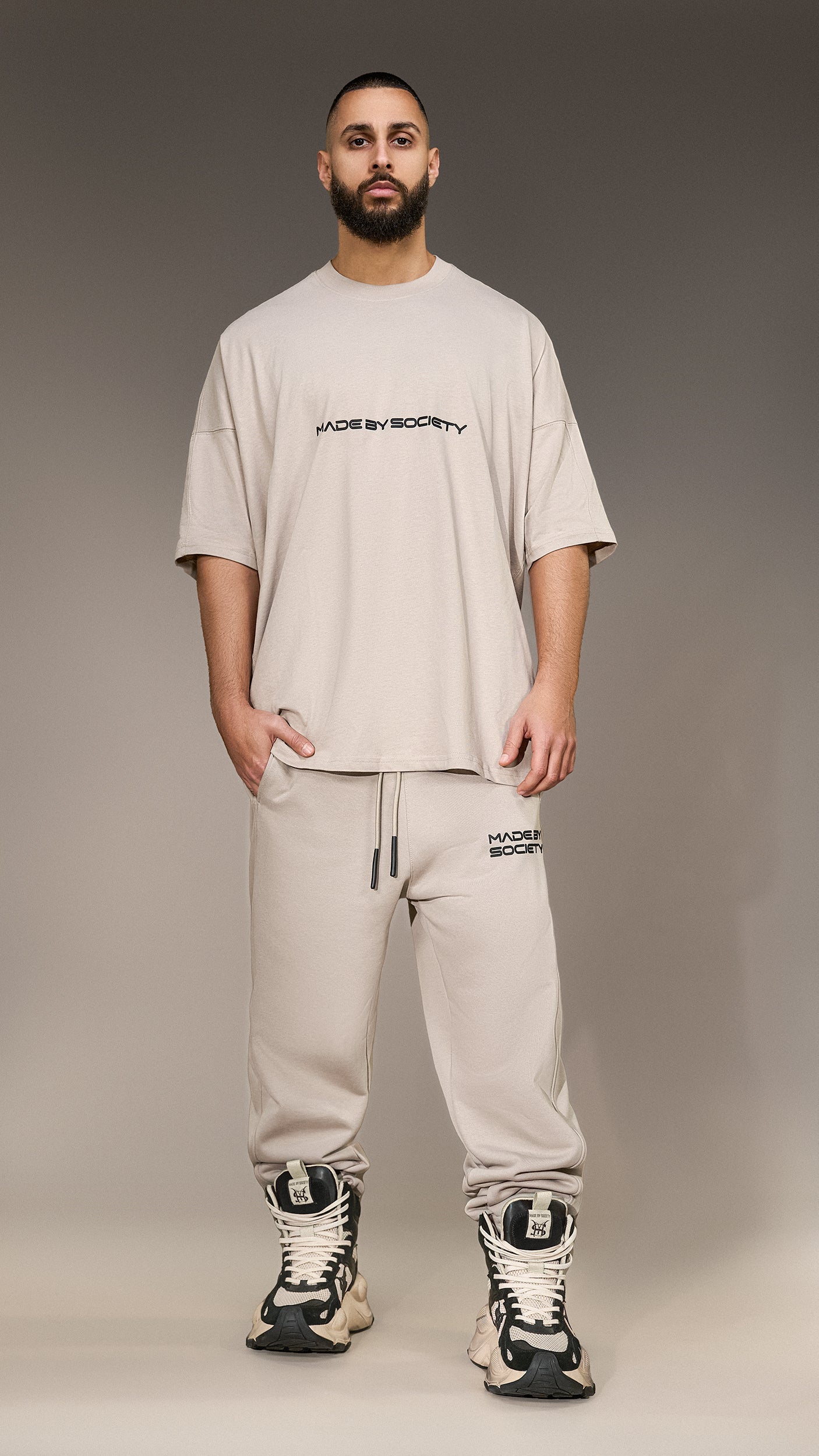 Oversized "Made by Society" T-Shirt - T15991