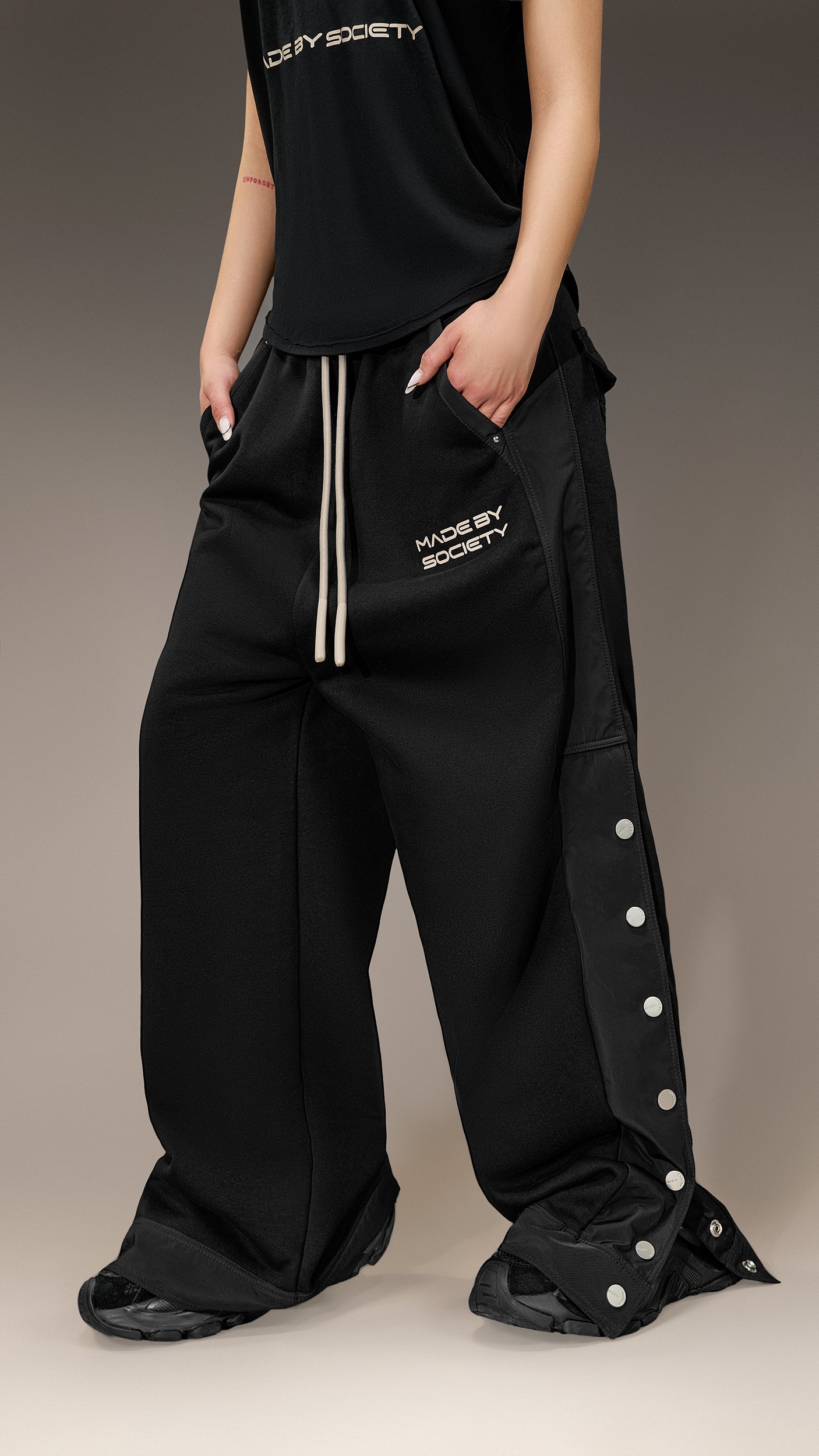 Made By Society Snap Pants - P26037