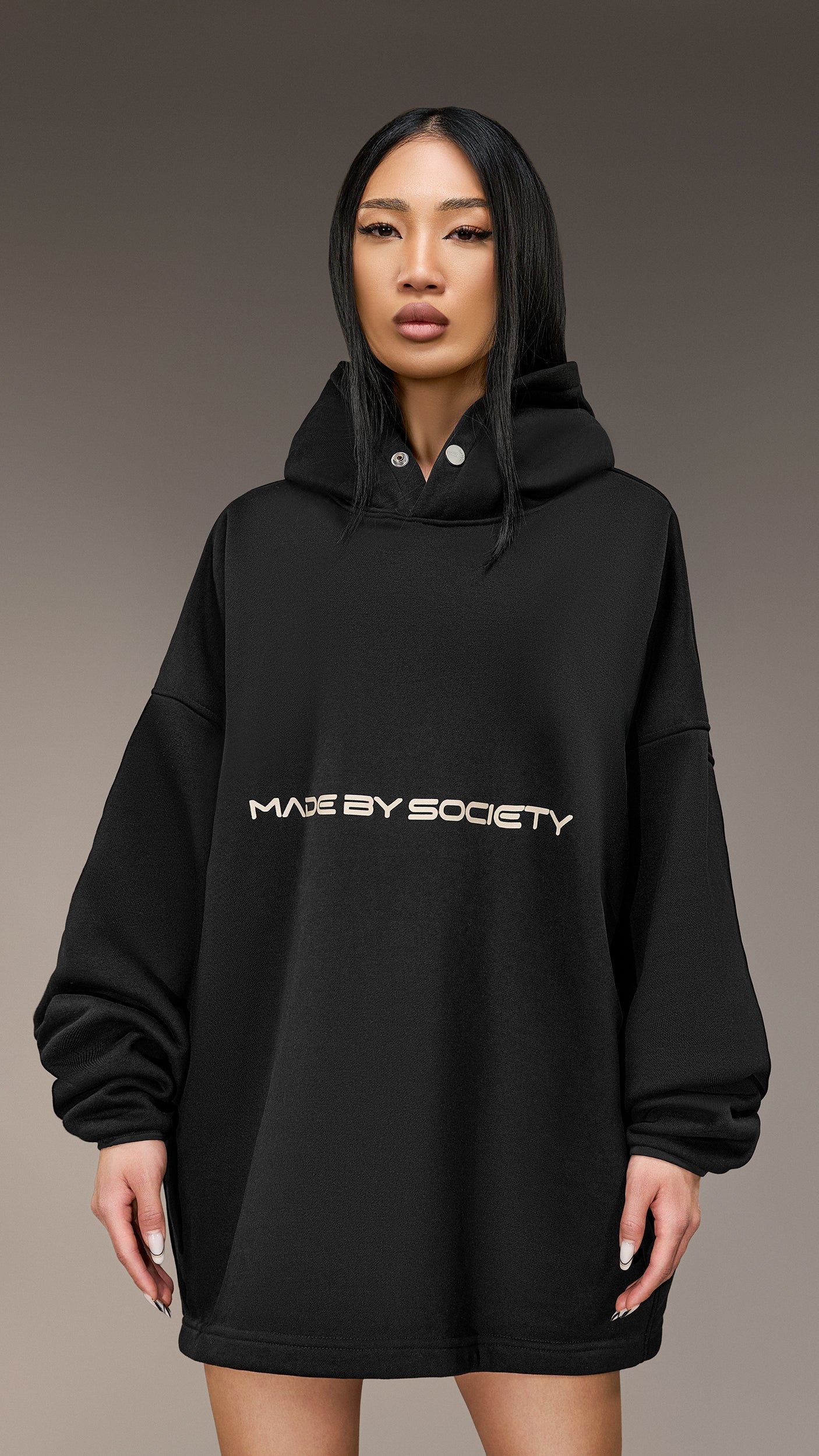 Oversized Hoodie Made by Society - H26038