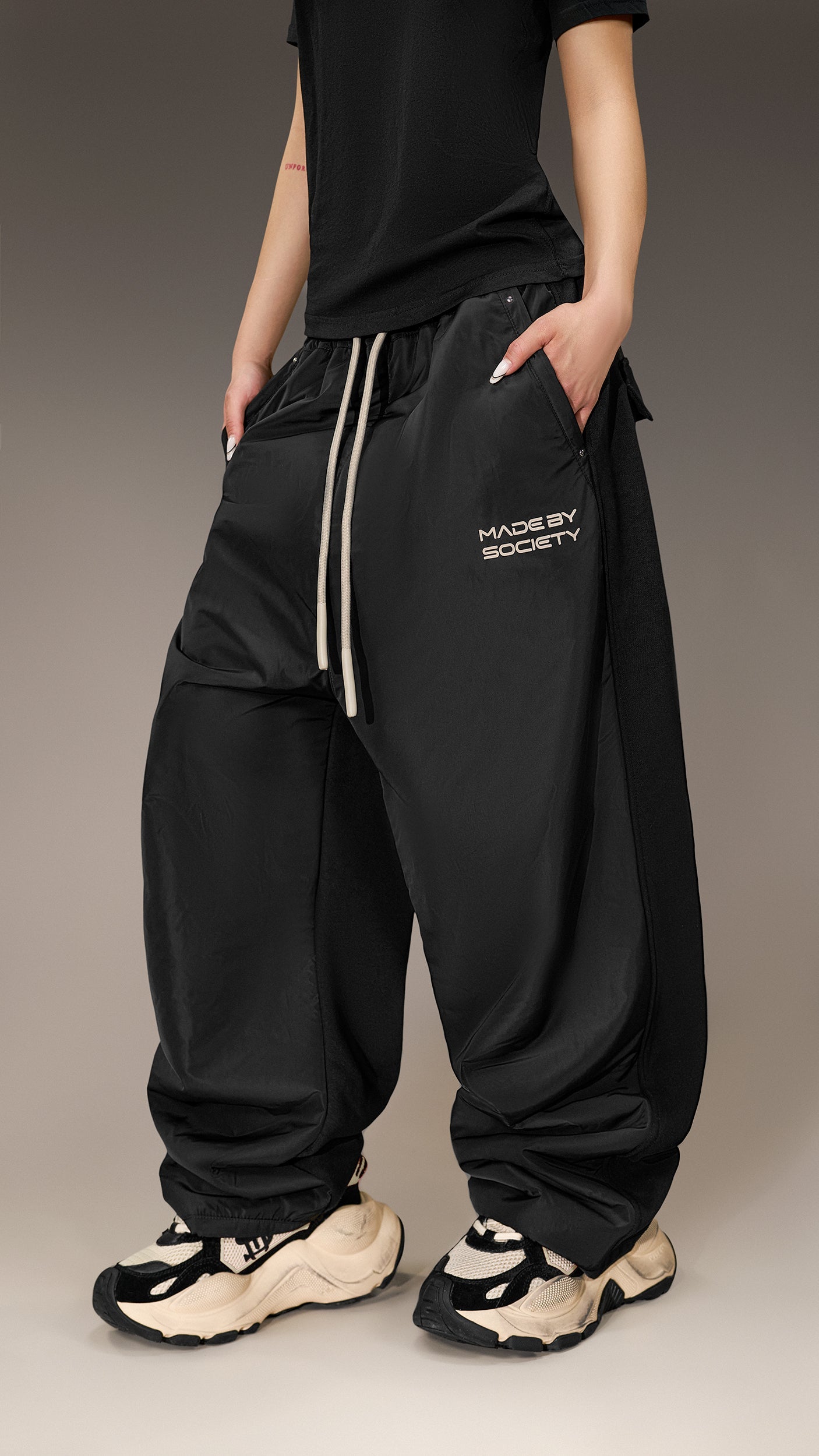 Oversized Trousers Made By Society – P26039