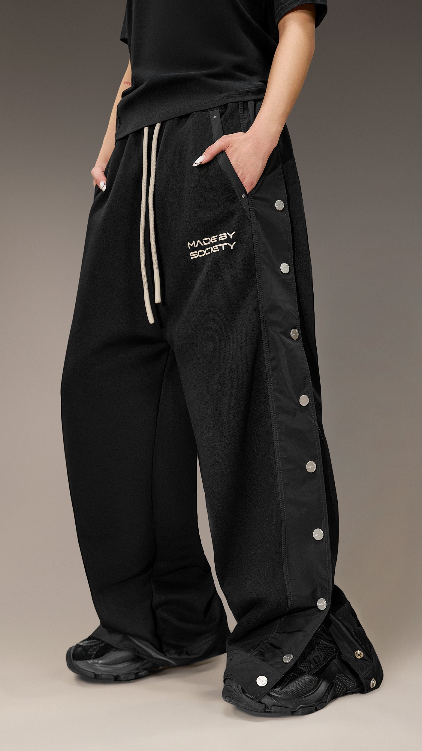 Made By Society Snap Pants - P26033