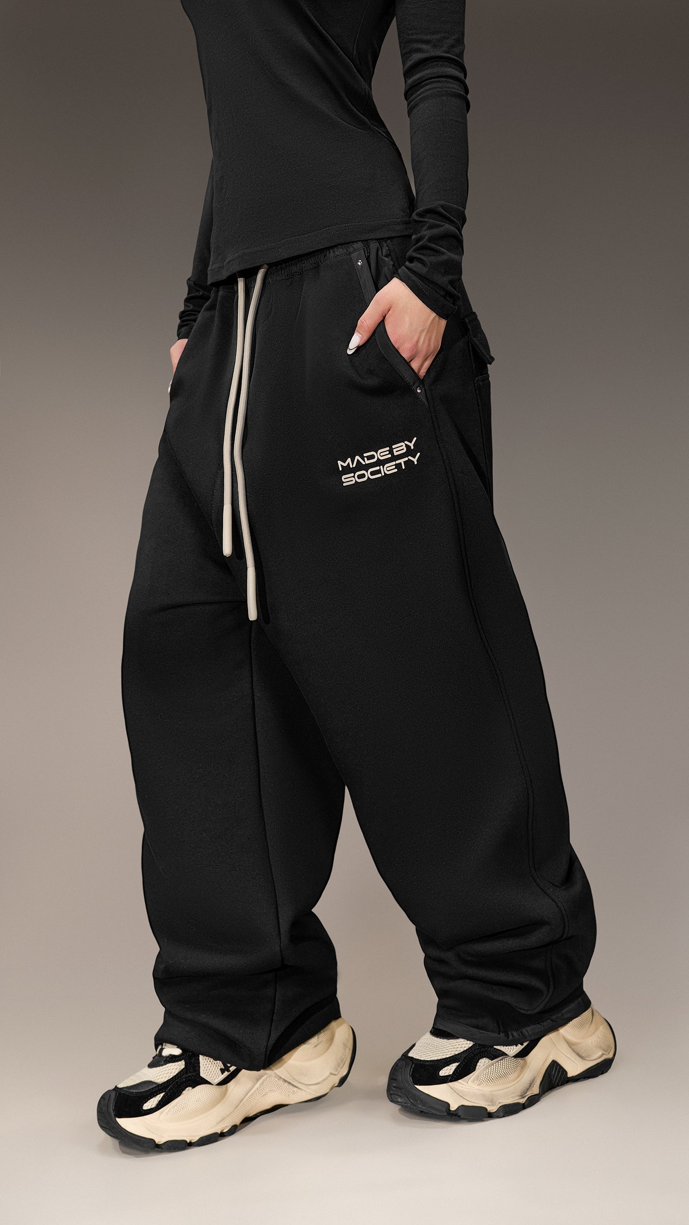 Oversized Trousers Made By Society – P26032