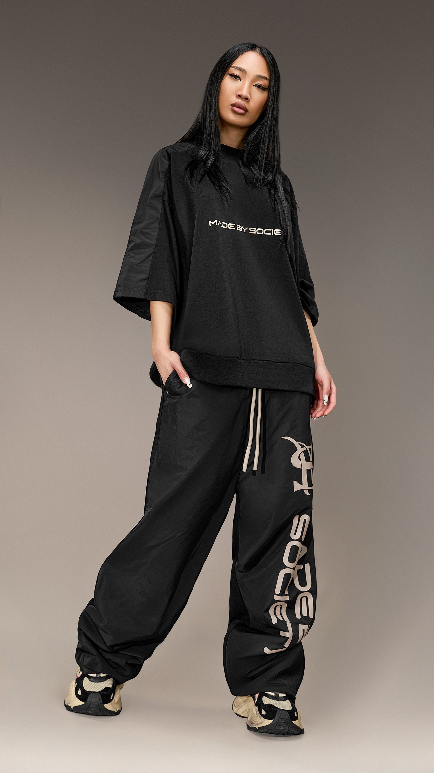 Oversized T-Shirt Made by Society - T26048