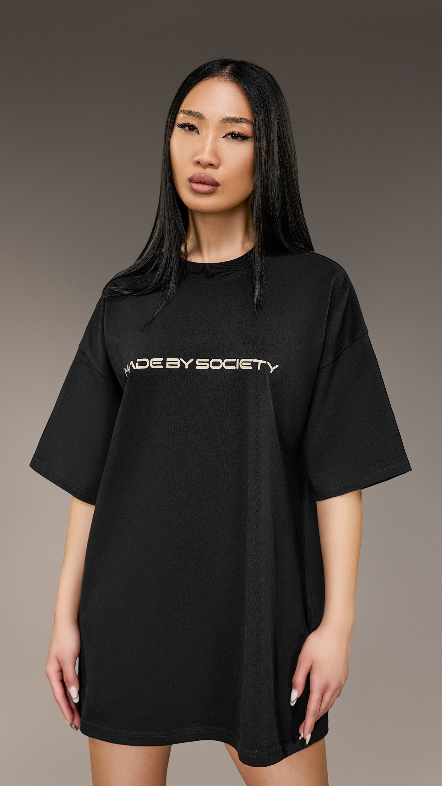 Oversized T-Shirt Made by Society – T26055