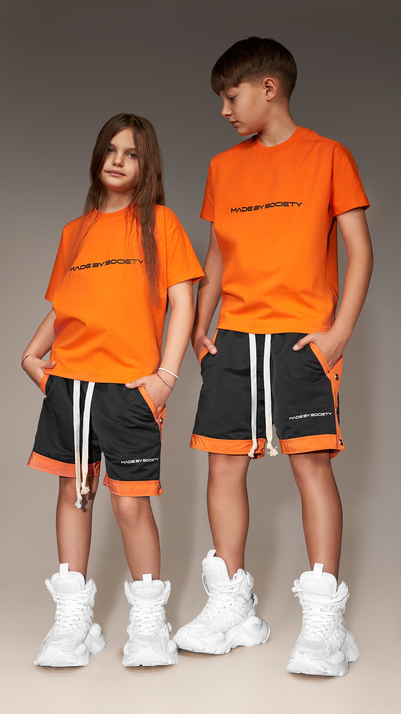 Snap Button Shorts - B36463