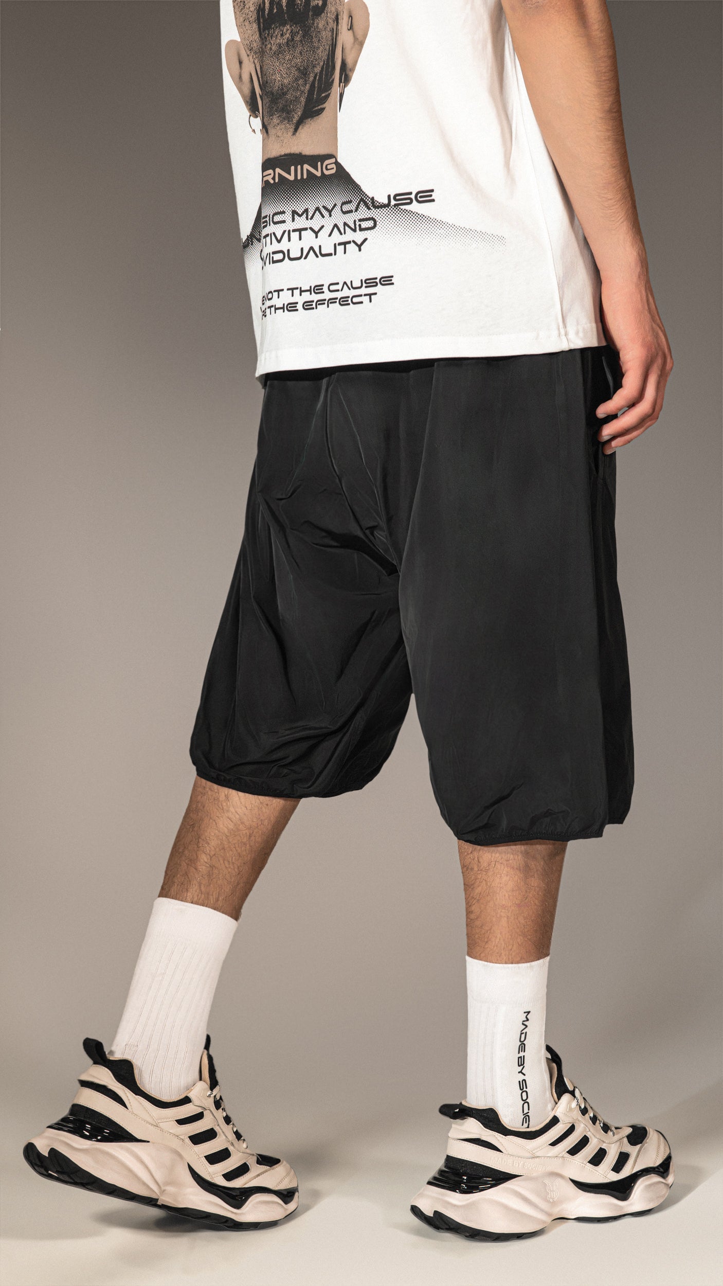 Casual Bermuda Shorts Made by Society - B15613