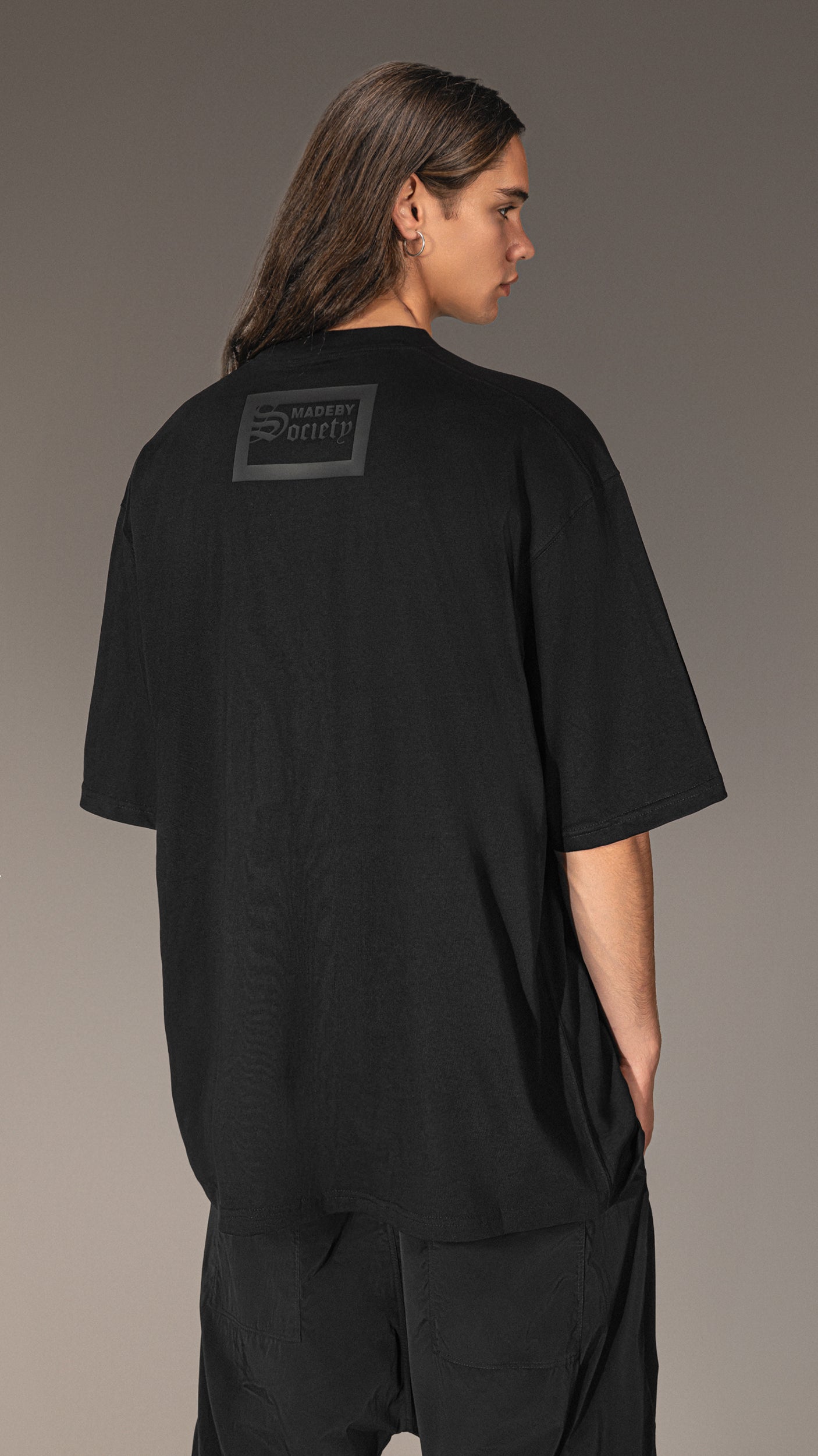 Oversized T-shirt "MADE BY SOCIETY" - T15731