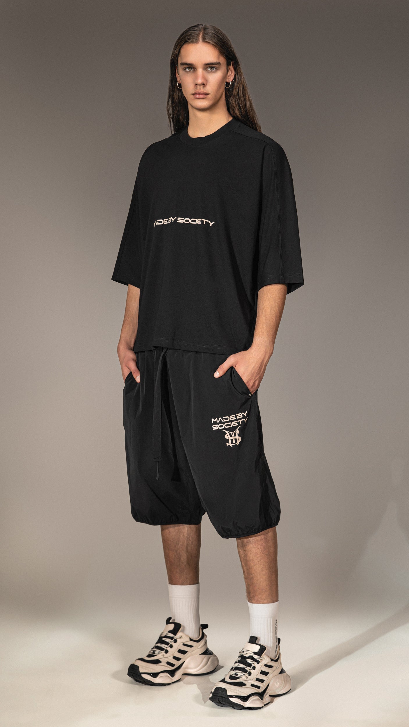 "Made by Society" Bermuda Shorts - B15606