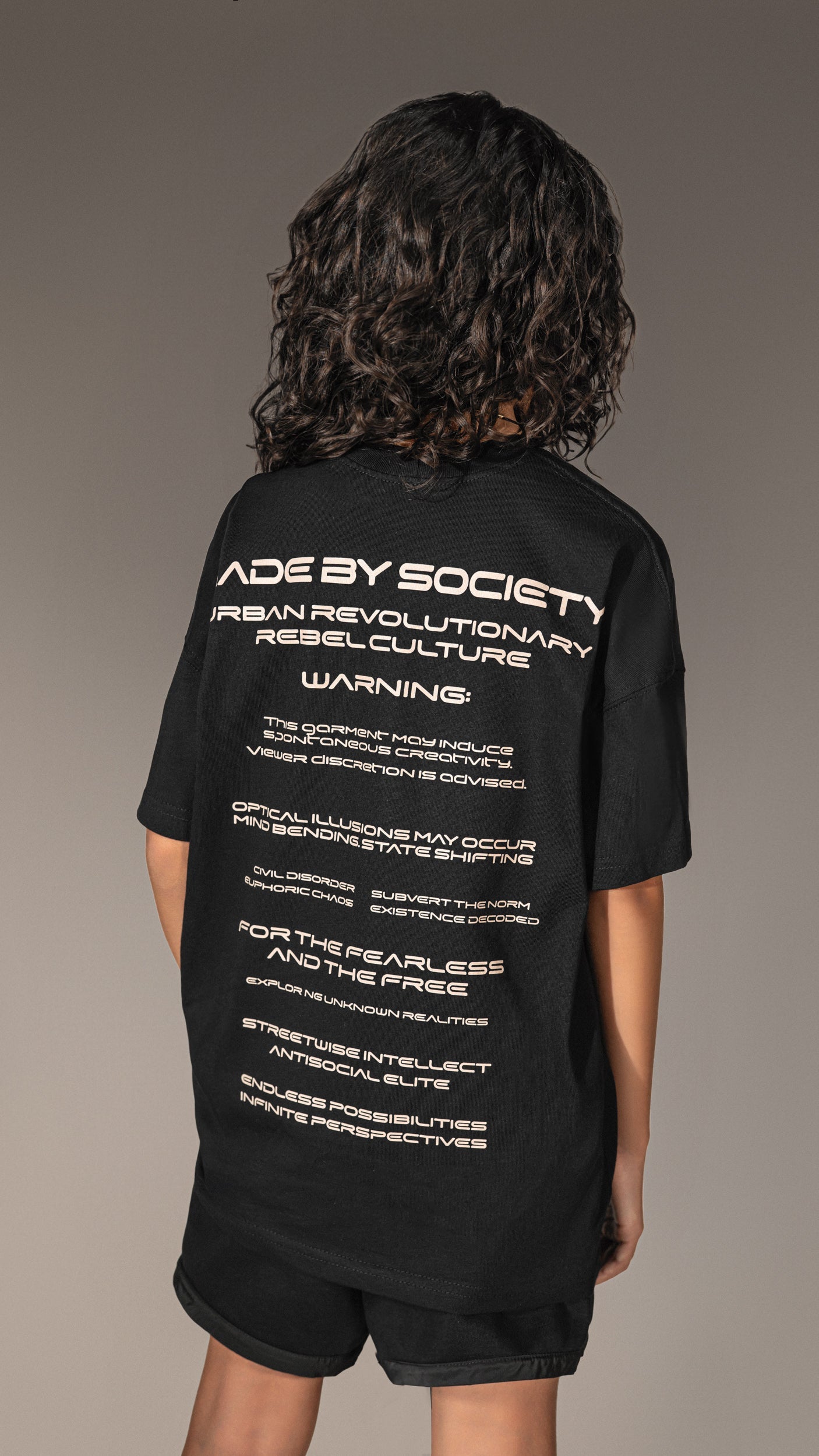 T-shirt "Made by Society" - T35688