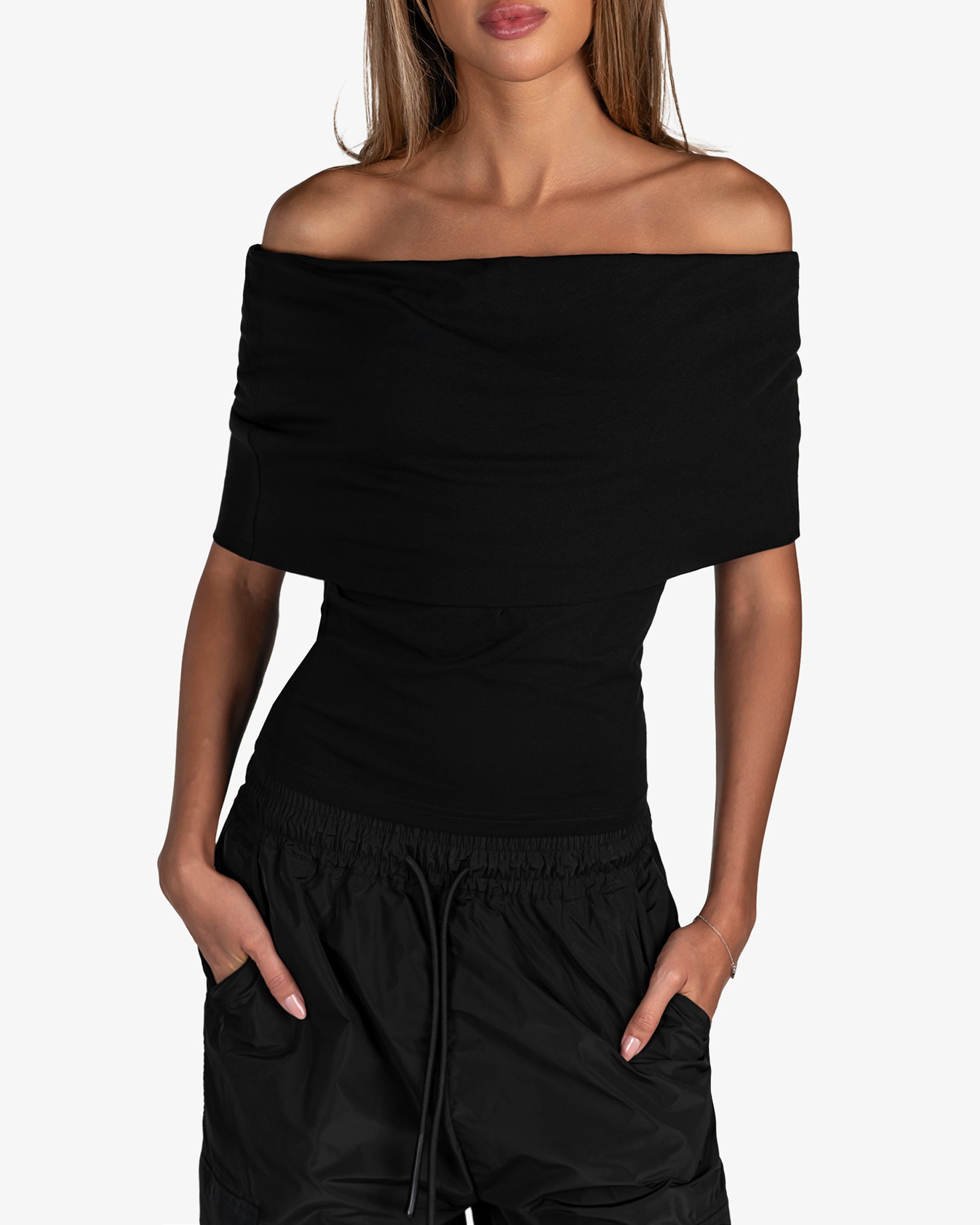 Off-Shoulder Tube Top - T25485