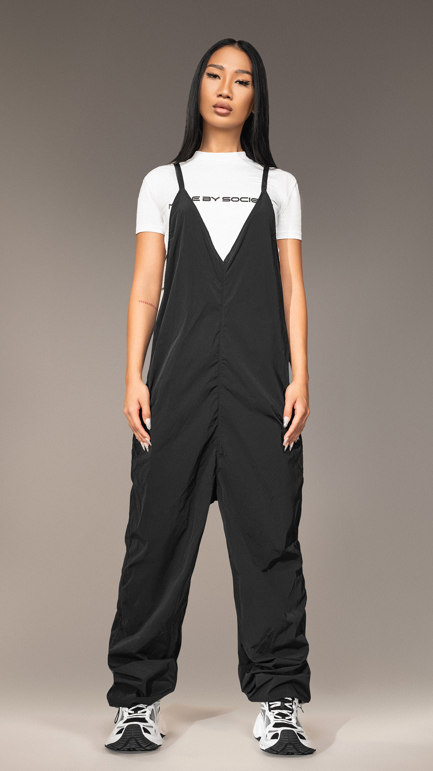 Nylon Jumpsuit Made by Society - S25594