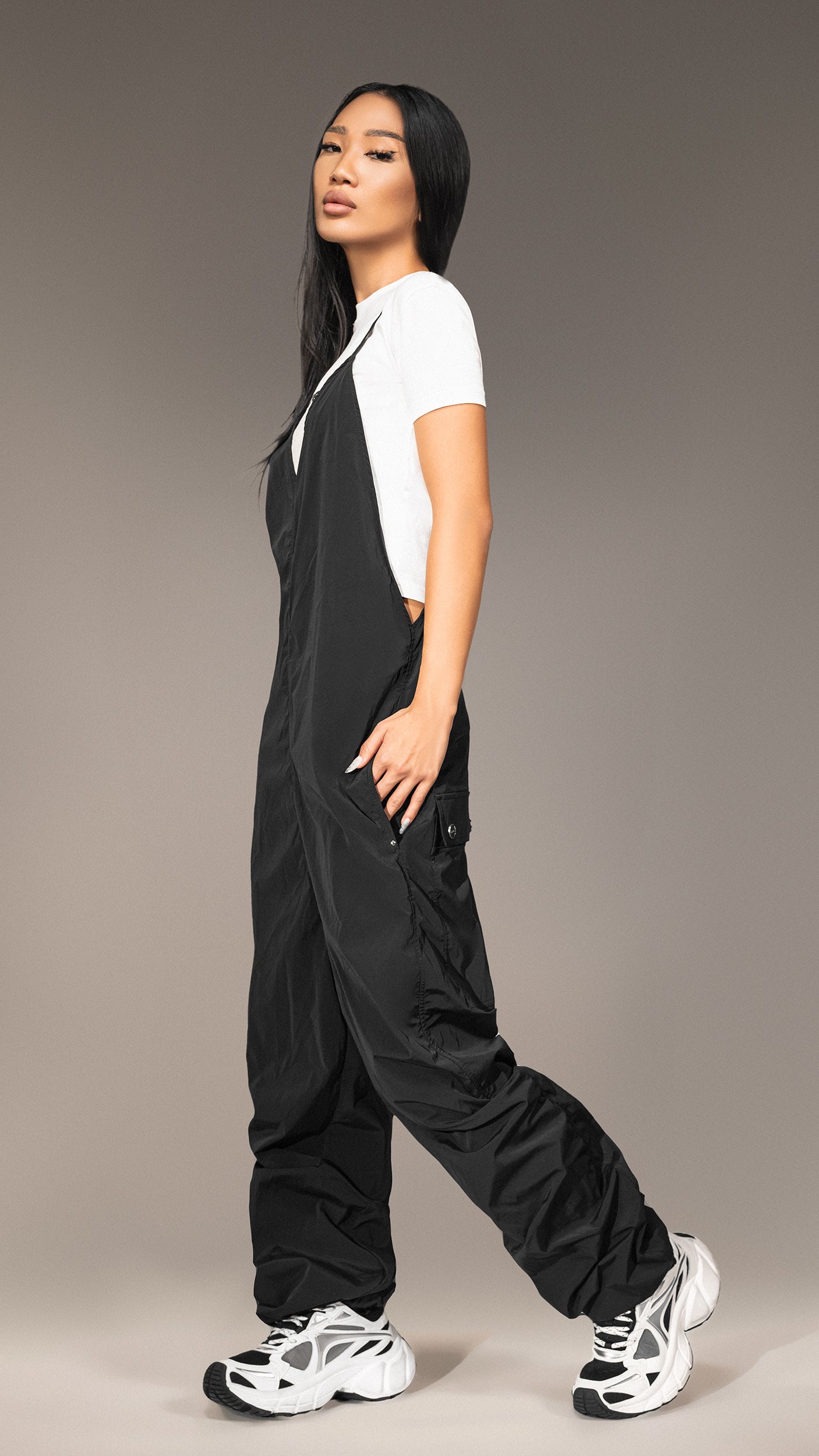 Nylon Jumpsuit Made by Society - S25594