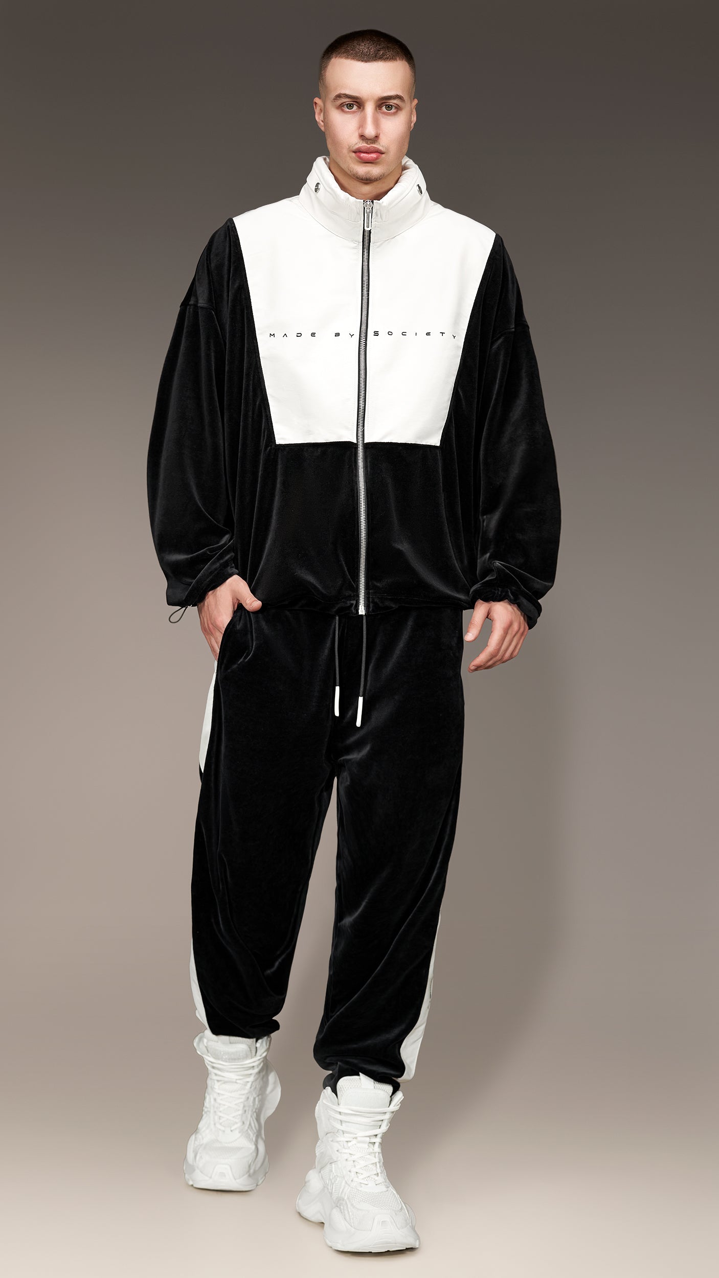 Signature Velour Tracksuit Hoodie - H16995