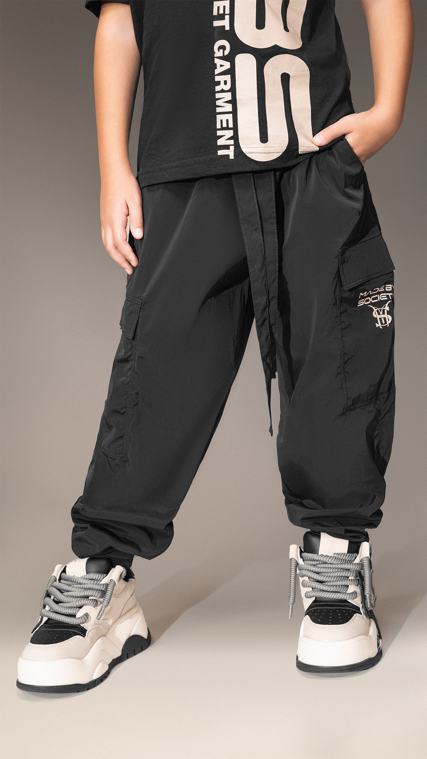 Made By Society Cargo Trousers - P35739